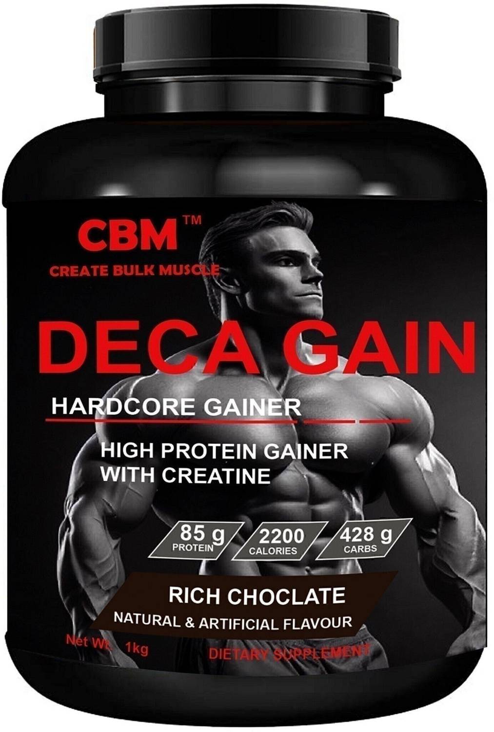 cbm Deca Gain Rich Chocolate 1 KG - Image 1
