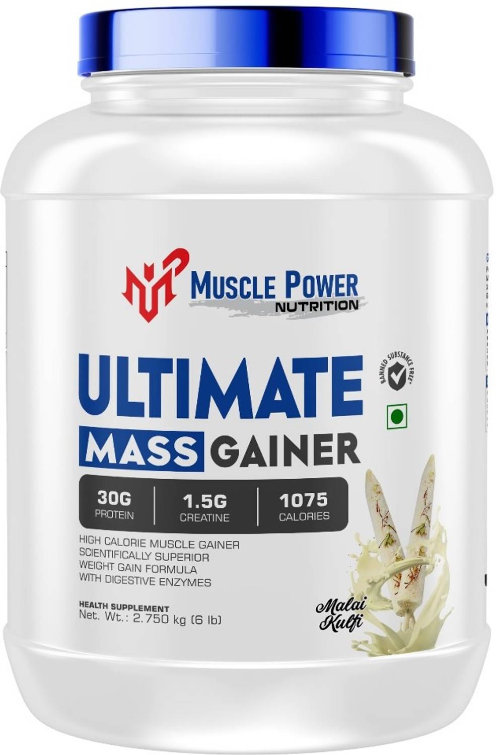 56 INCHES MUSCLE POWER NUTRITION ULITAMTE MASS GAINER Weight Gainers/Mass Gainers