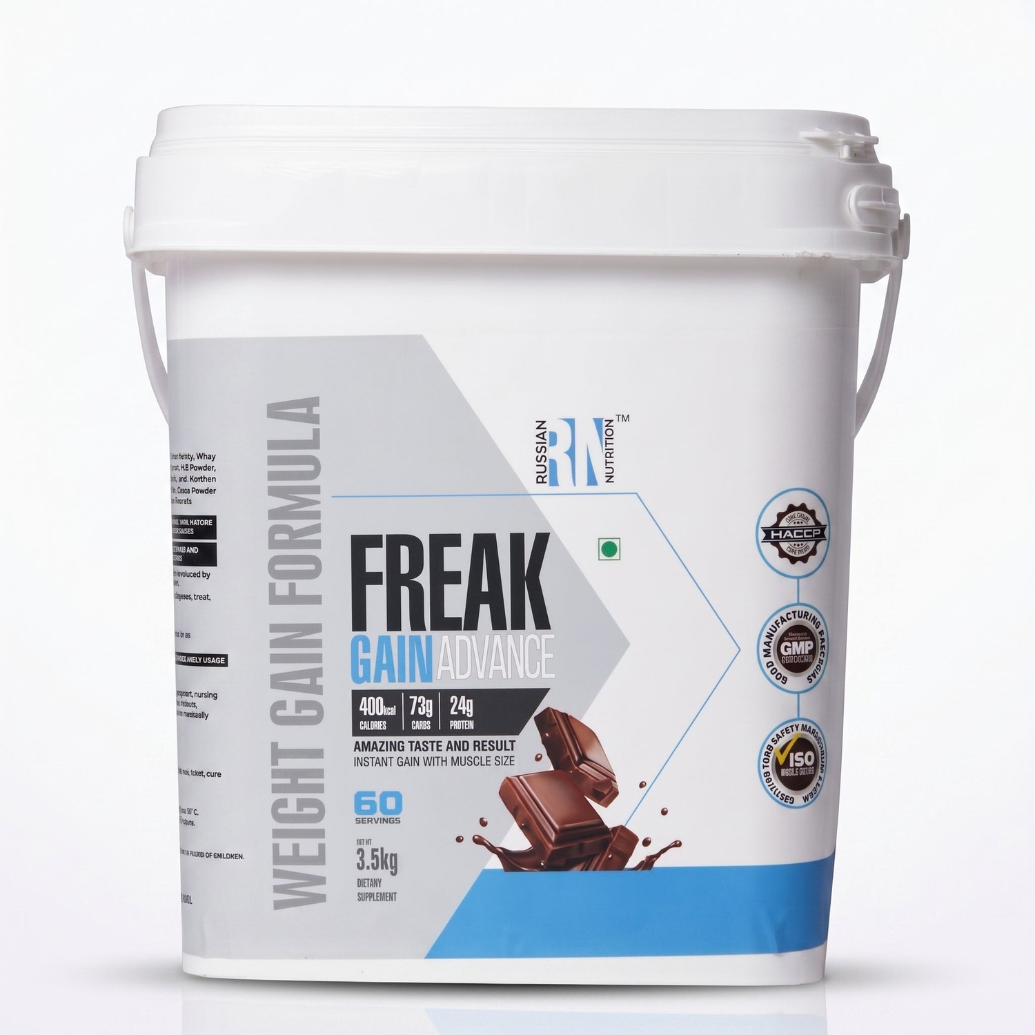 Image of PROTEINFARM FREAK GAIN ADVANCE Weight Gainer | 24g Protein Weight Gainers /Mass Gainers