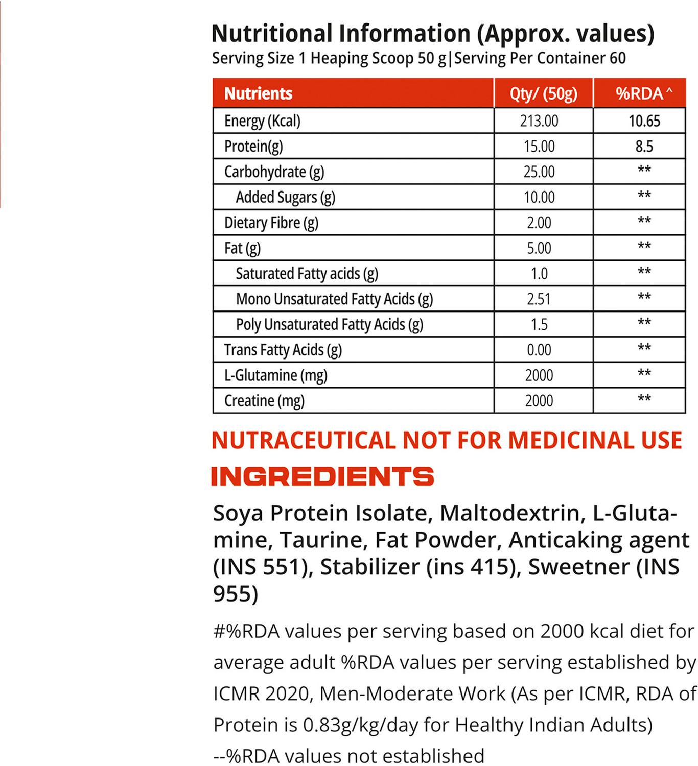 Image of Muscle Club Anabolic Mass Gainer High-Calorie Weight Gainer with Protein Chocolate Flavor Weight Gainers /Mass Gainers