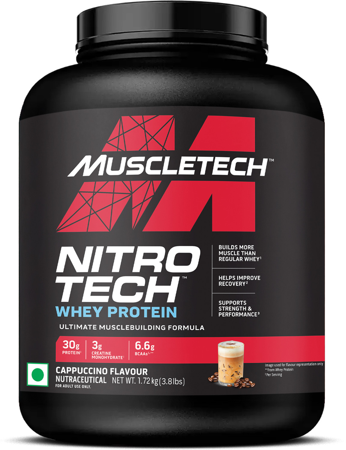 Image of Muscletech Nitro-Tech Whey Protein Whey Protein