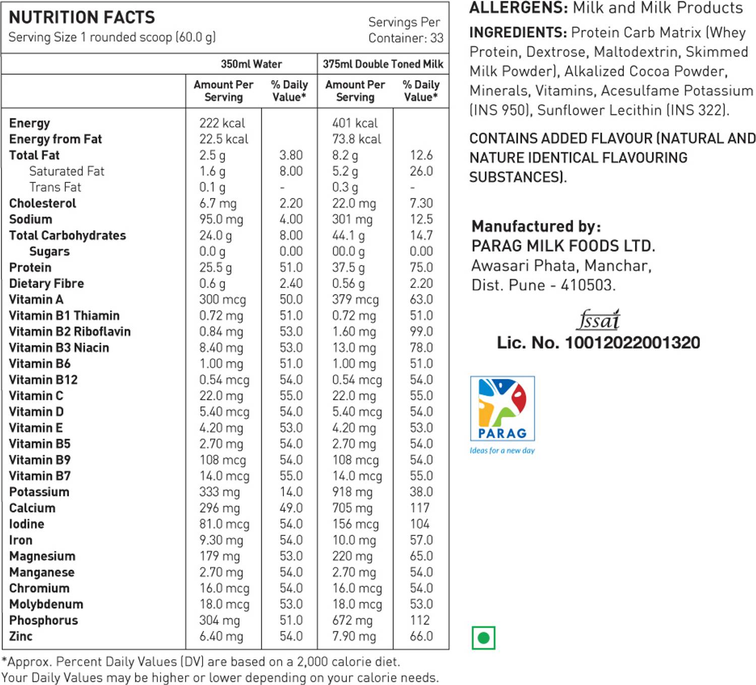 Avvatar Muscle Gainer Whey Protein 2 kg - Image 4