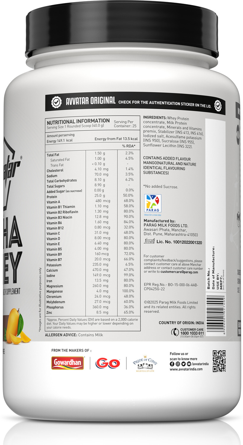 Image of Avvatar Alpha Whey Protein Whey Protein