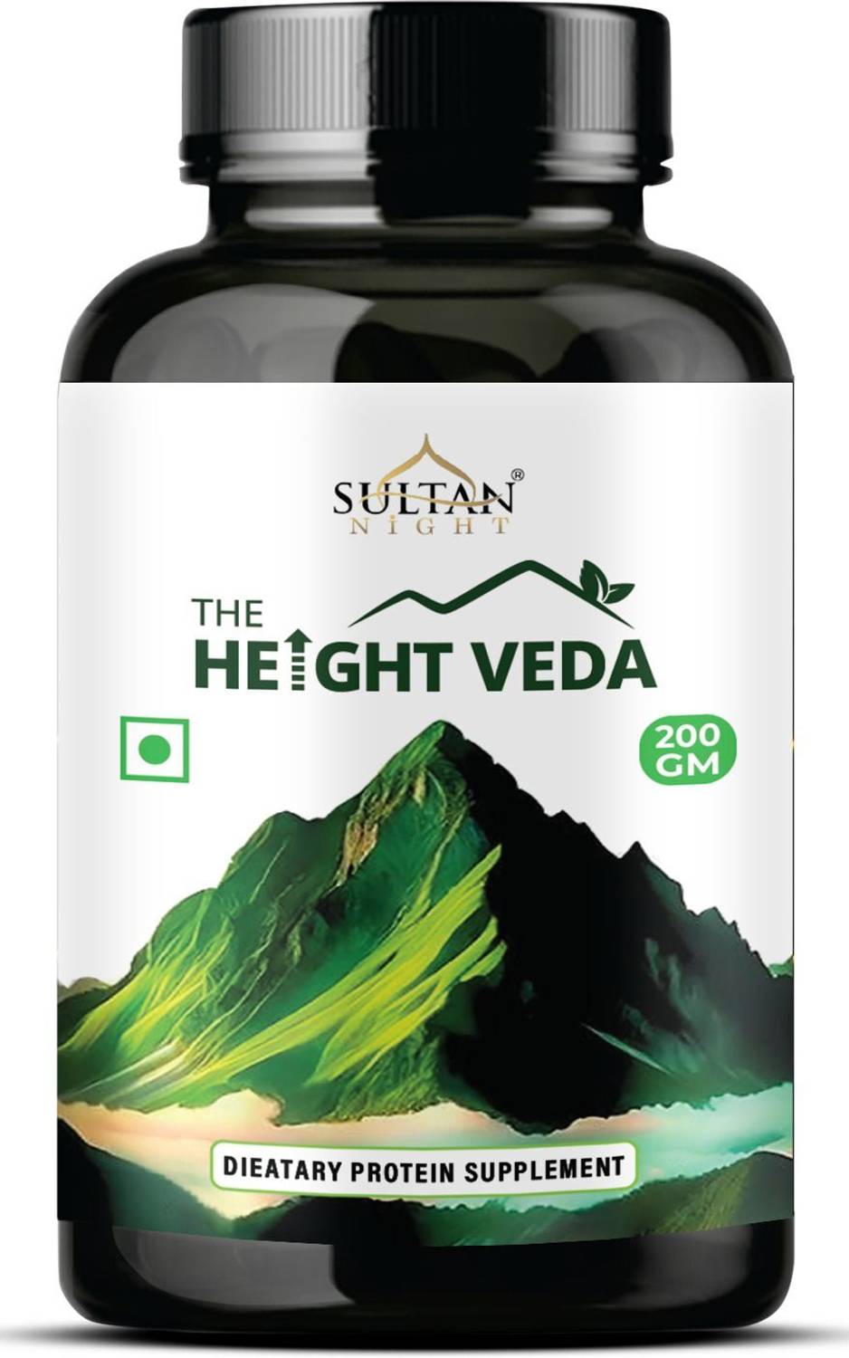 Sultan Night Height Veda Powder Plant-Based Protein - Image 1