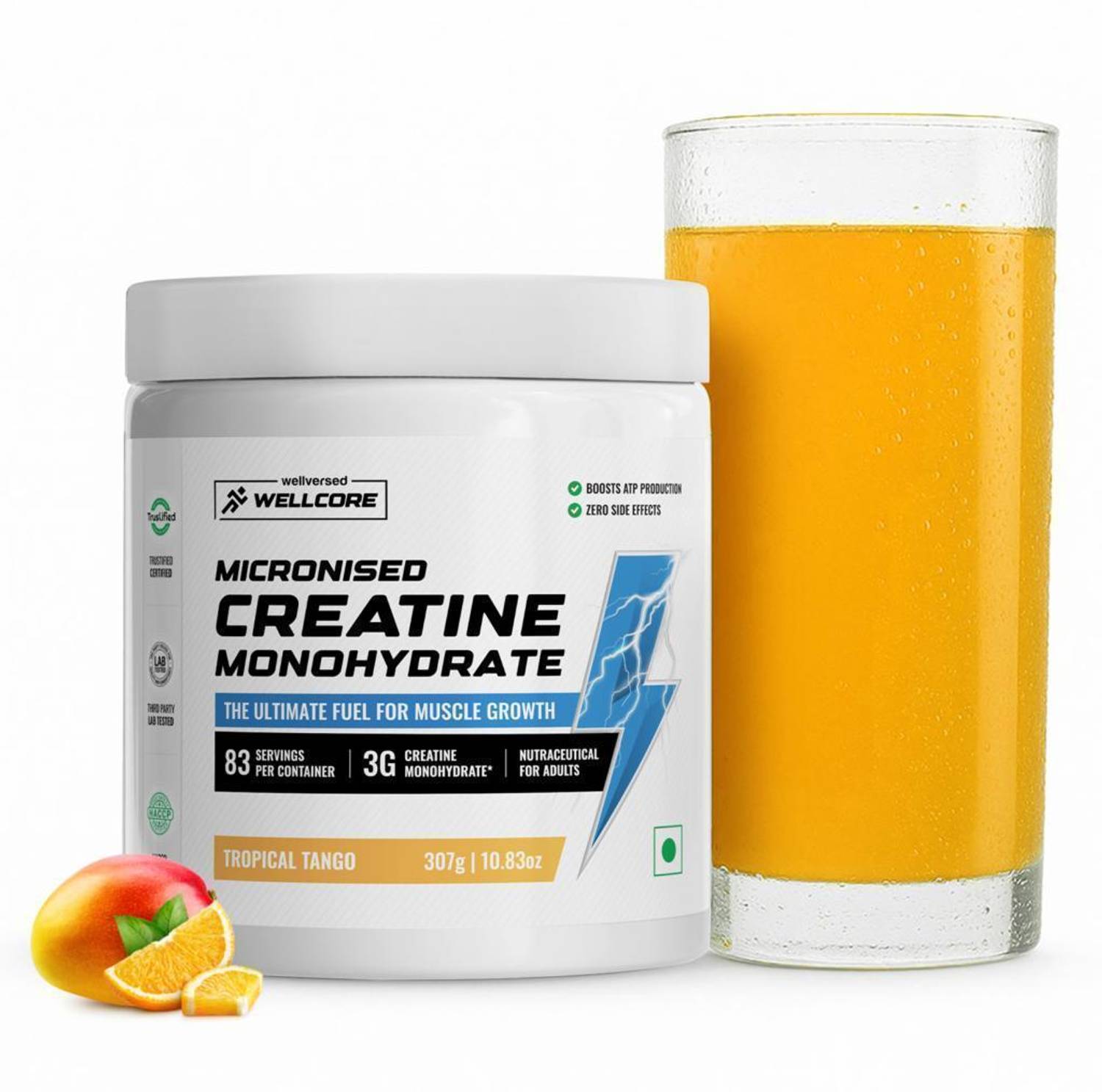 Wellcore Micronised Monohydrate Creatine 307 g