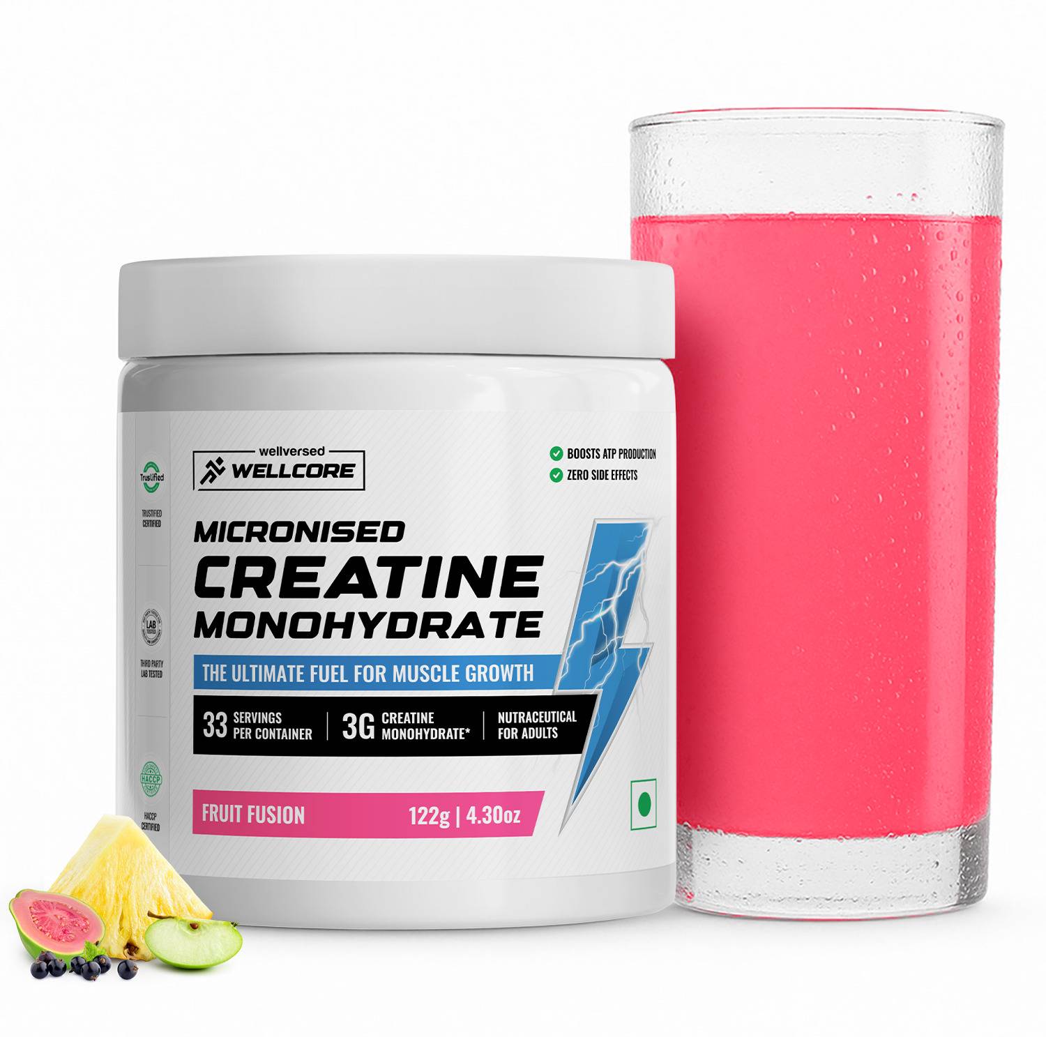 Wellcore Micronised Monohydrate Creatine 122g