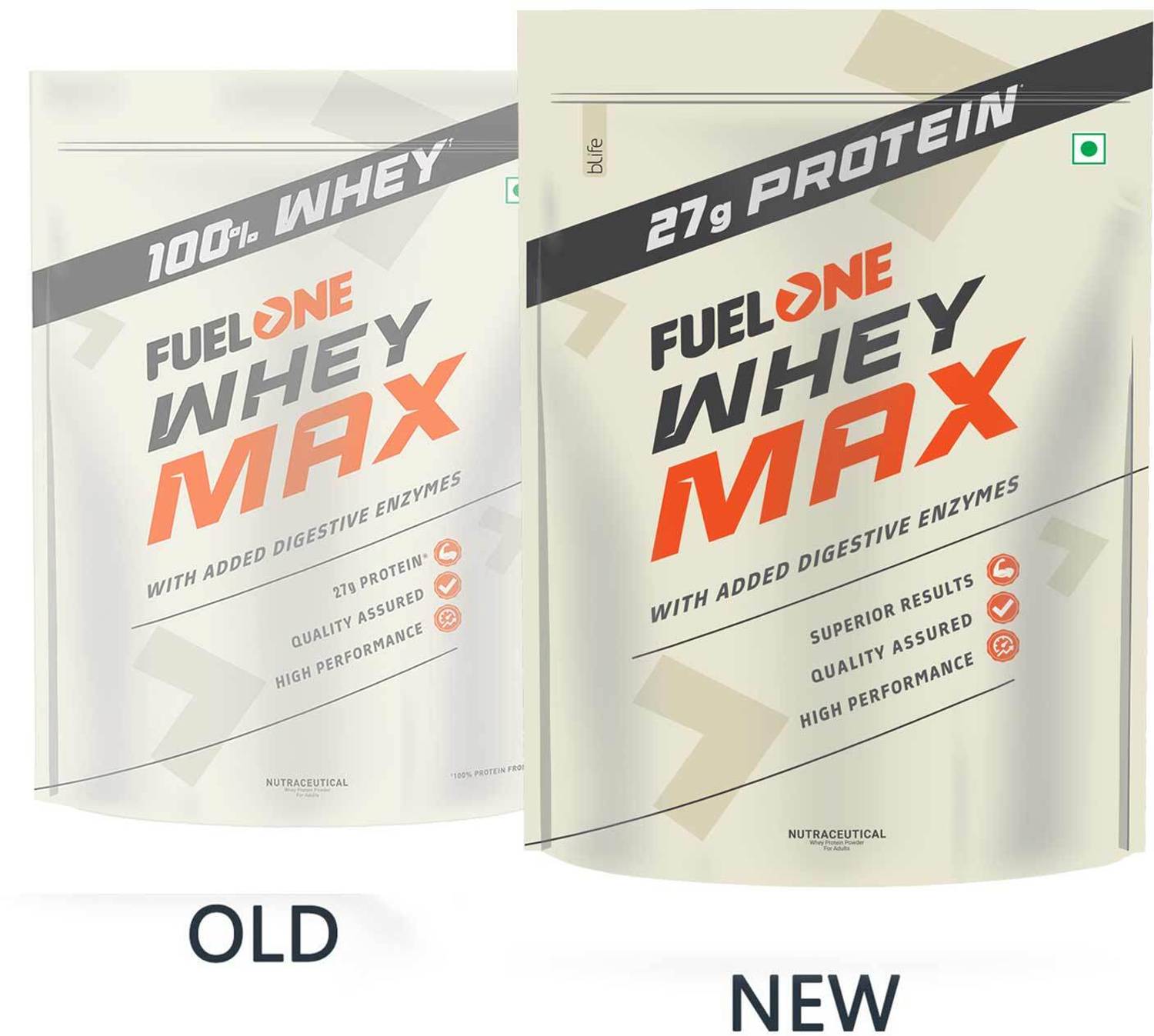 FUELONE Whey Max Protein Blend 27g - Image 2