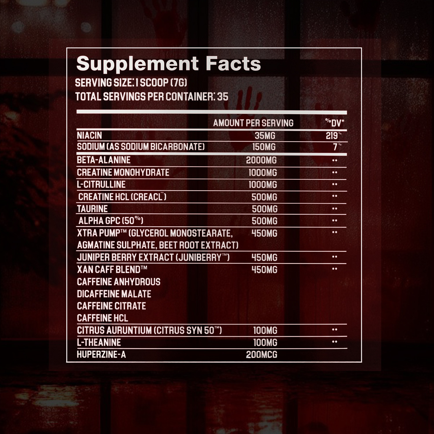 Image of Promolecules Warflex High Stim Pre Workout Caffeine Strength Pump Focus Formula 35 Servings Pre Workout