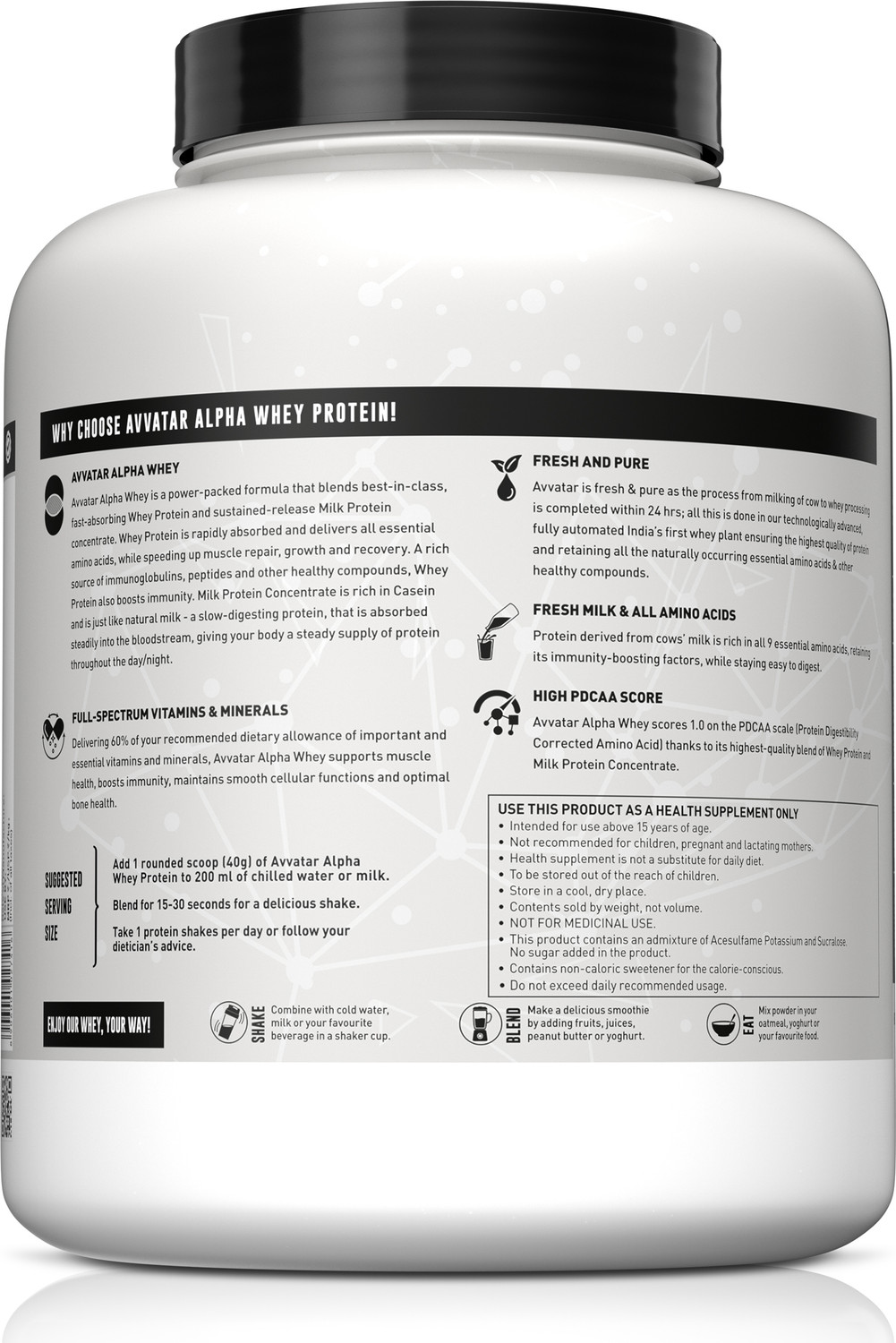 Image of Avvatar Alpha Whey Protein Whey Protein