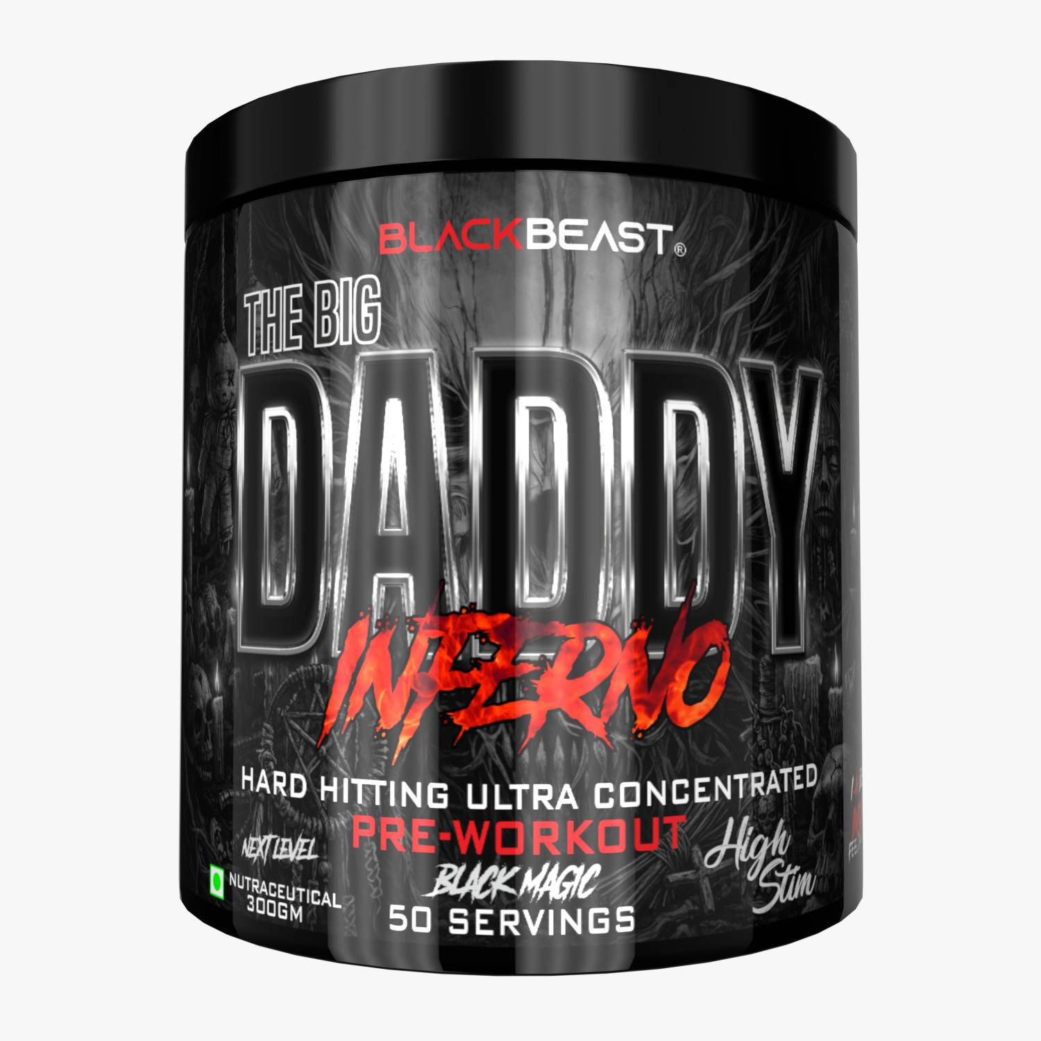 Black Beast Big Daddy Inferno Preworkout 50 Servings
