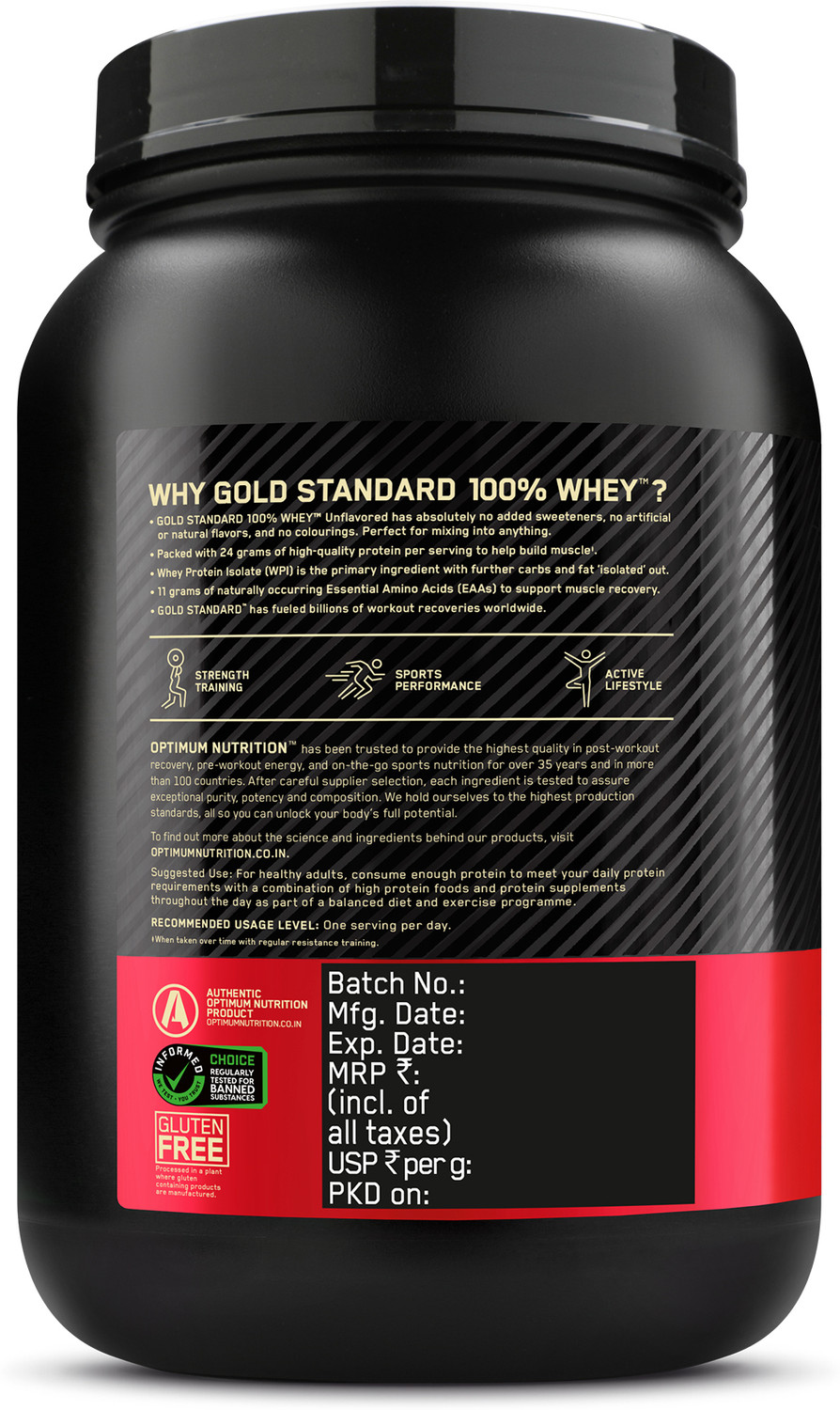 Image of Optimum Nutrition Gold Standard 100% Whey Protein Powder Whey Protein
