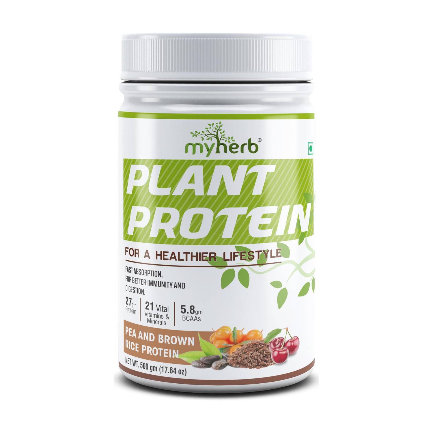 MYHERB Plant Protein Powder 500g - Image 1