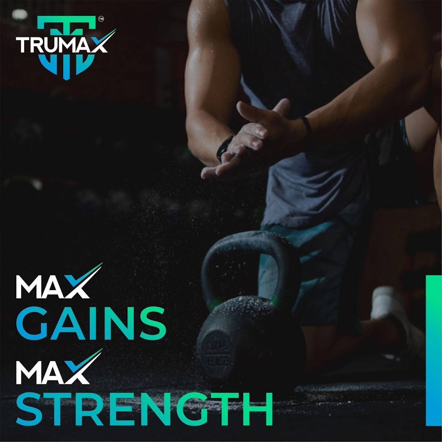 TRUMAX Power Mass Gainer 1kg with Shaker - Image 3