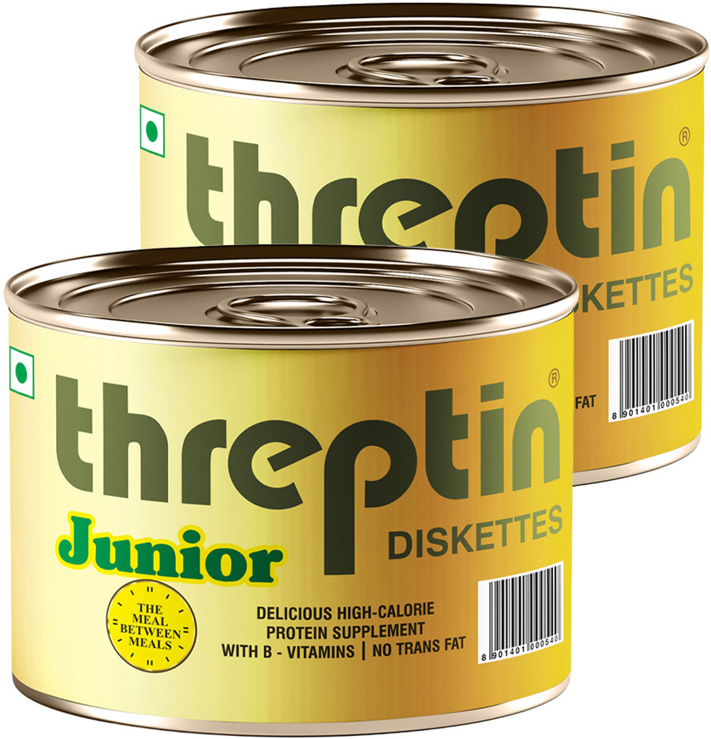 Image of Threptin Junior Diskettes for Kids (Pack of 2) Protein Cookie