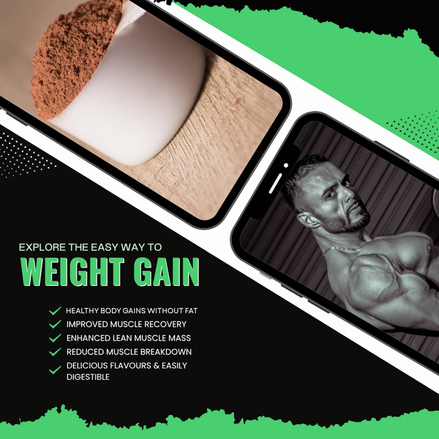 POWERLIFT Weight Gainer 500g - Image 5