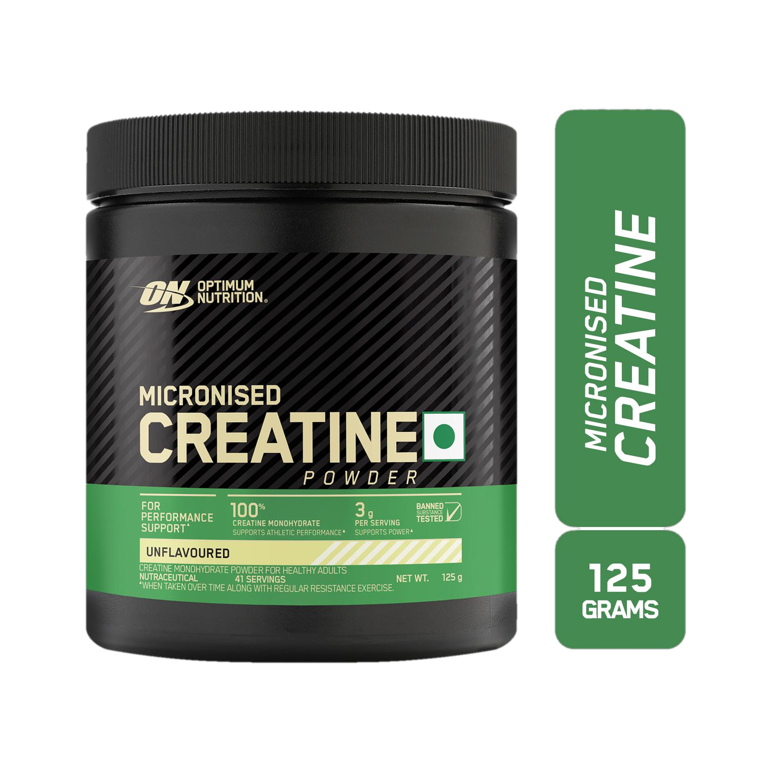 Optimum Nutrition Micronised Monohydrate Creatine 125 g