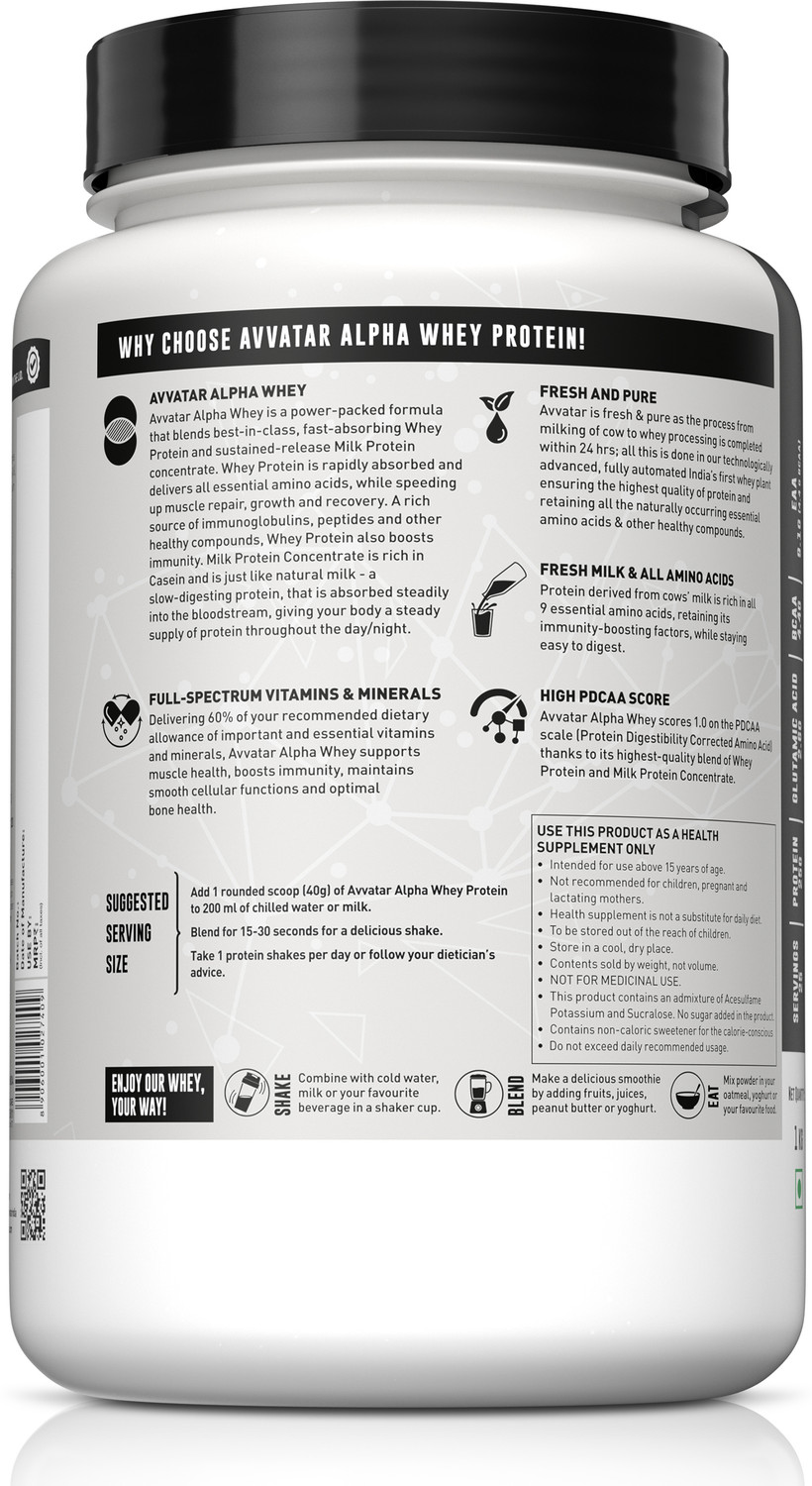 Image of Avvatar Alpha Whey Protein Whey Protein
