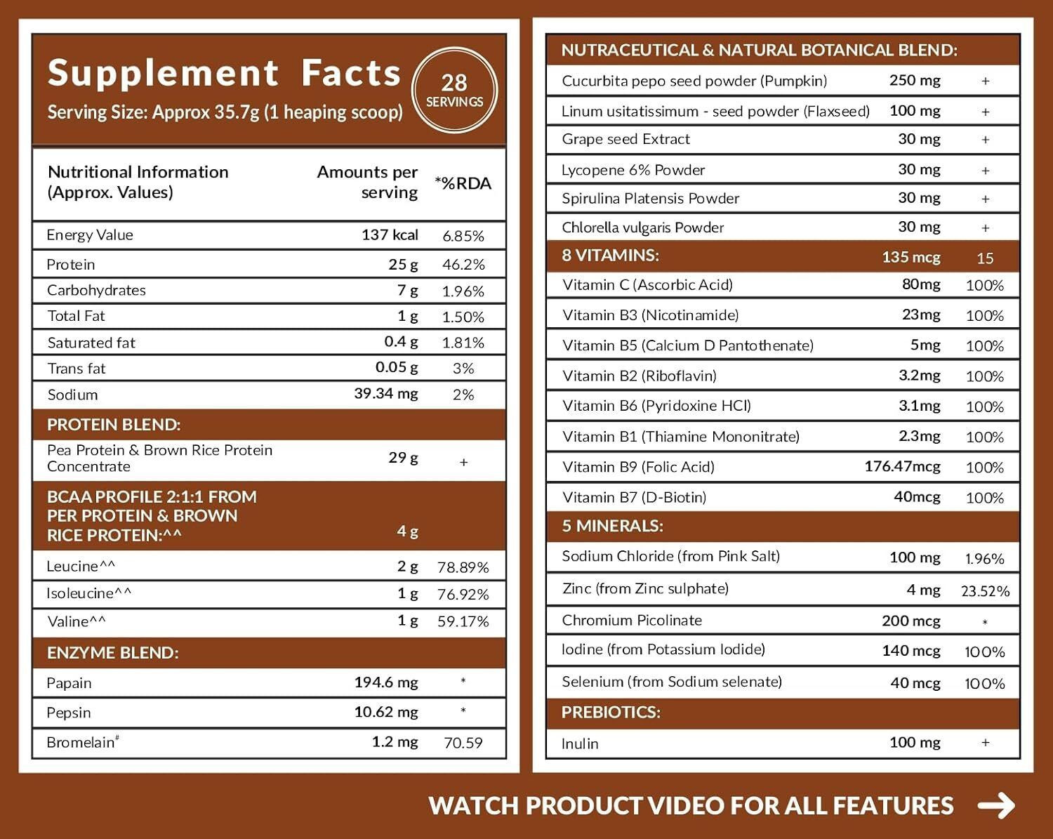 Image of CARBAMIDE FORTE Vegan Pea Protein Powder - 1kg Plant-Based Protein with Multivitamins Plant-Based Protein
