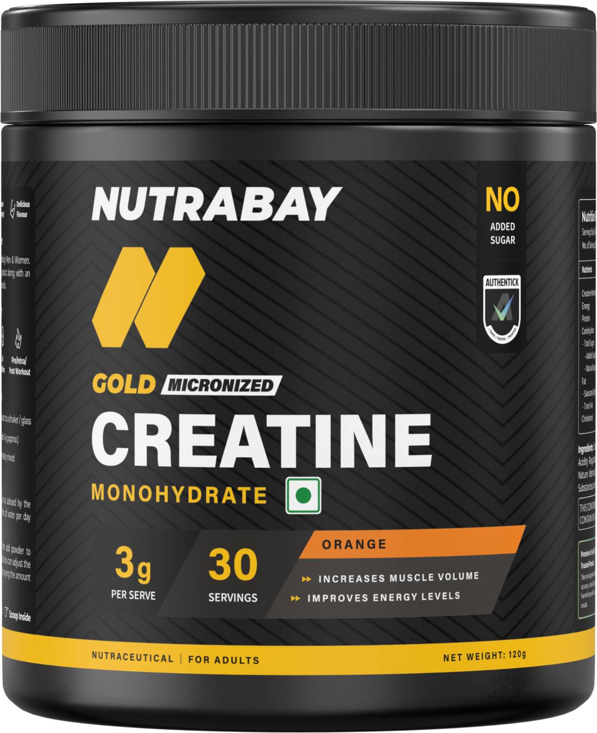 Nutrabay Gold Micronized Creatine Monohydrate