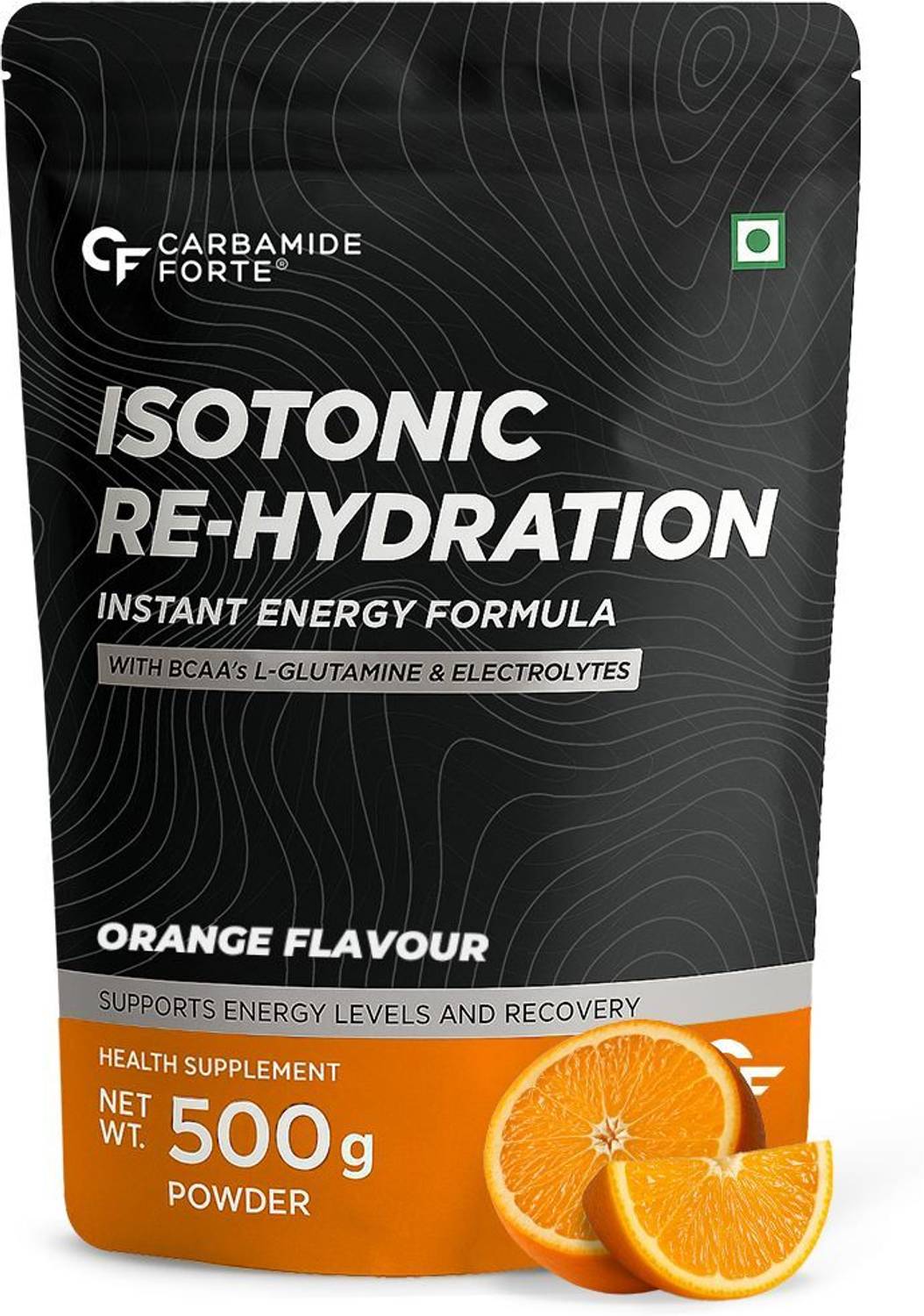 CARBAMIDE FORTE Isotonic Energy Drink Powder with added BCAA & Glutamine, Pre Workout Supplement Pre Workout