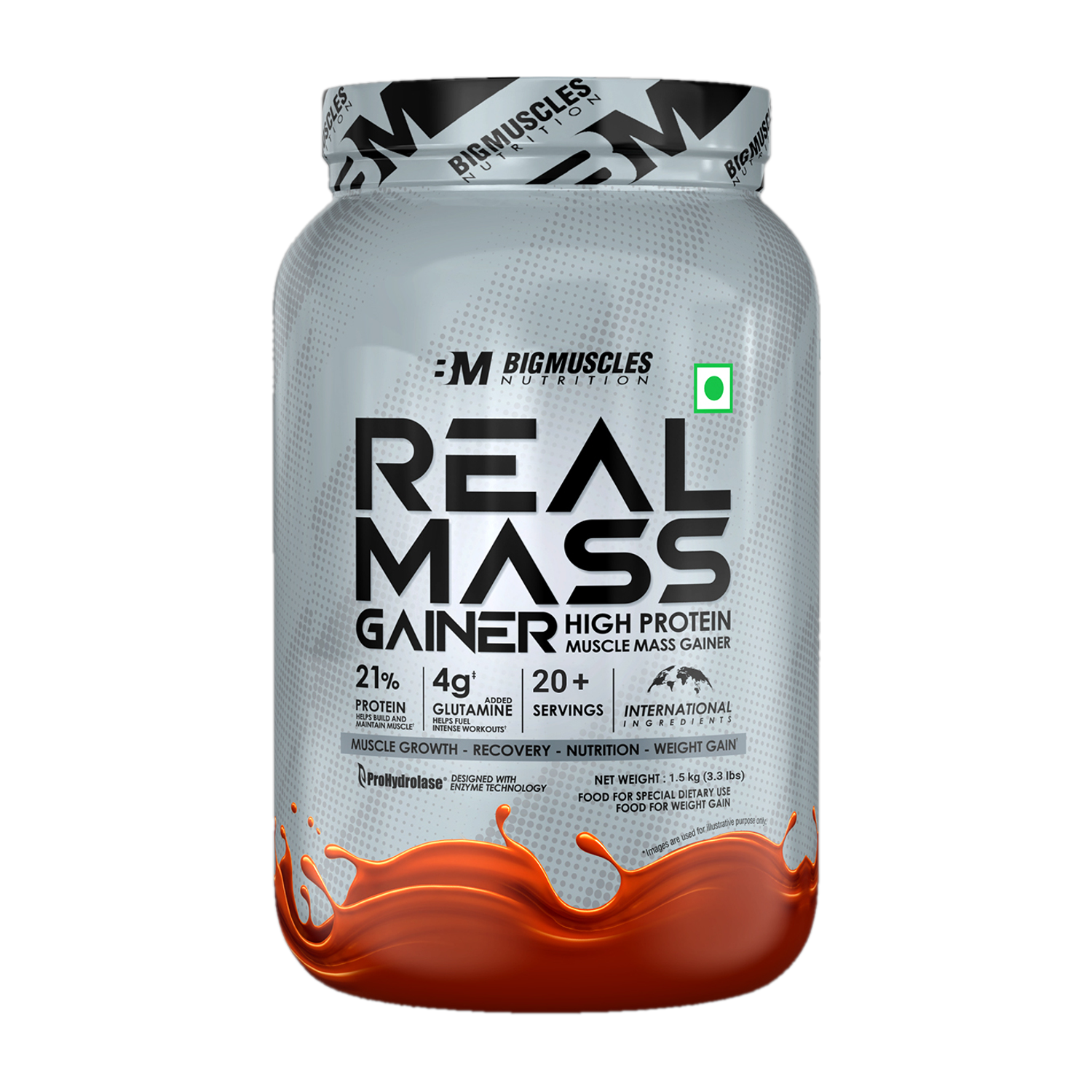 BIGMUSCLES NUTRITION Real Weight Gainers/Mass Gainers