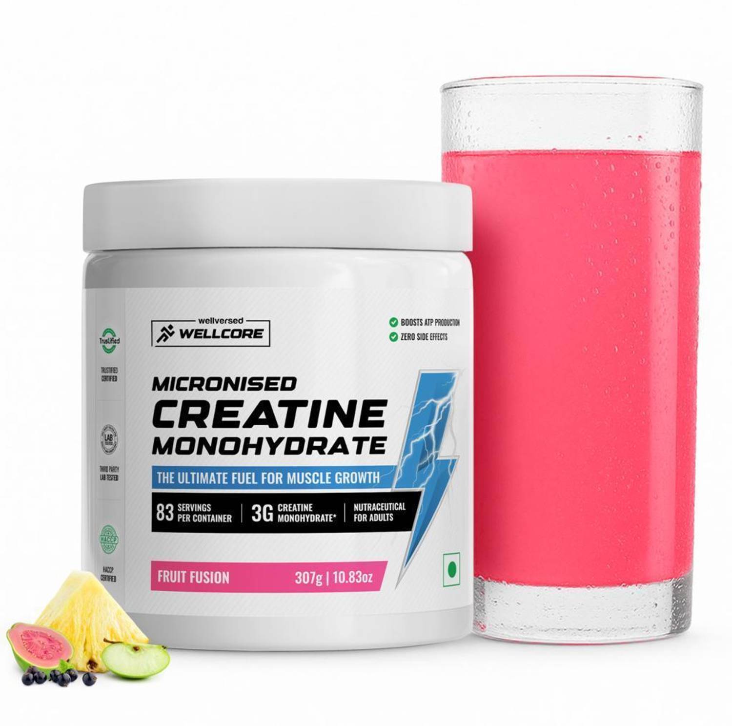 Wellcore Micronised Monohydrate Creatine 307g