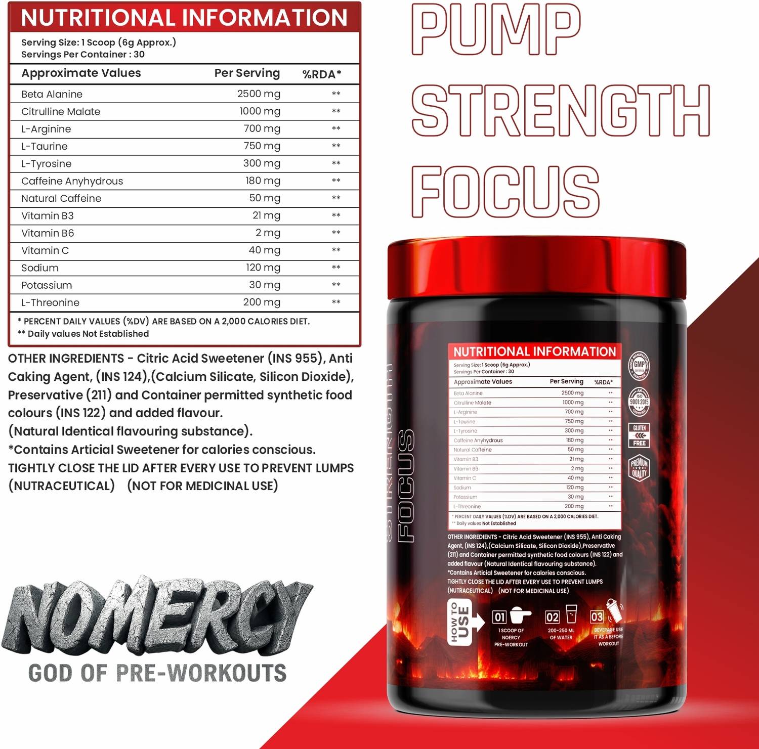 THE FORMULATOR NoMercy Pre-Workout - Image 3