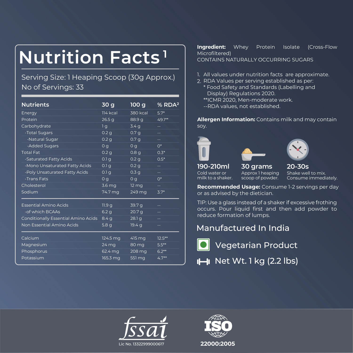 Image of Nutrabay Pure 100% Whey Protein Isolate || Raw Whey - Whey Protein