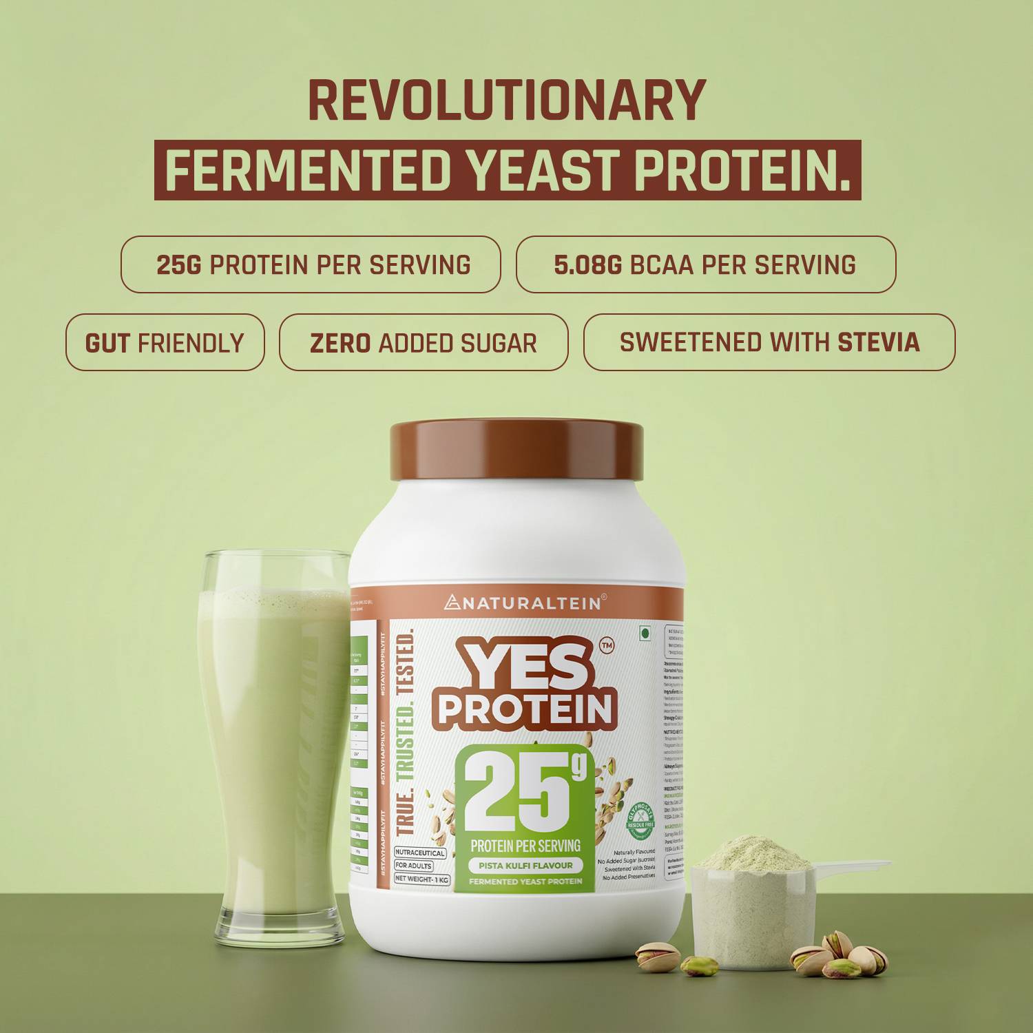 NATURALTEIN Fermented Yeast Protein Powder 25g - Image 5
