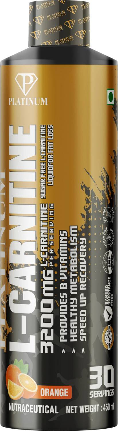 PLATINUM NUTRITION Liquid L-Carnitine 3200 Mg With Vitamin B12/B5 Creatine  Price in India
