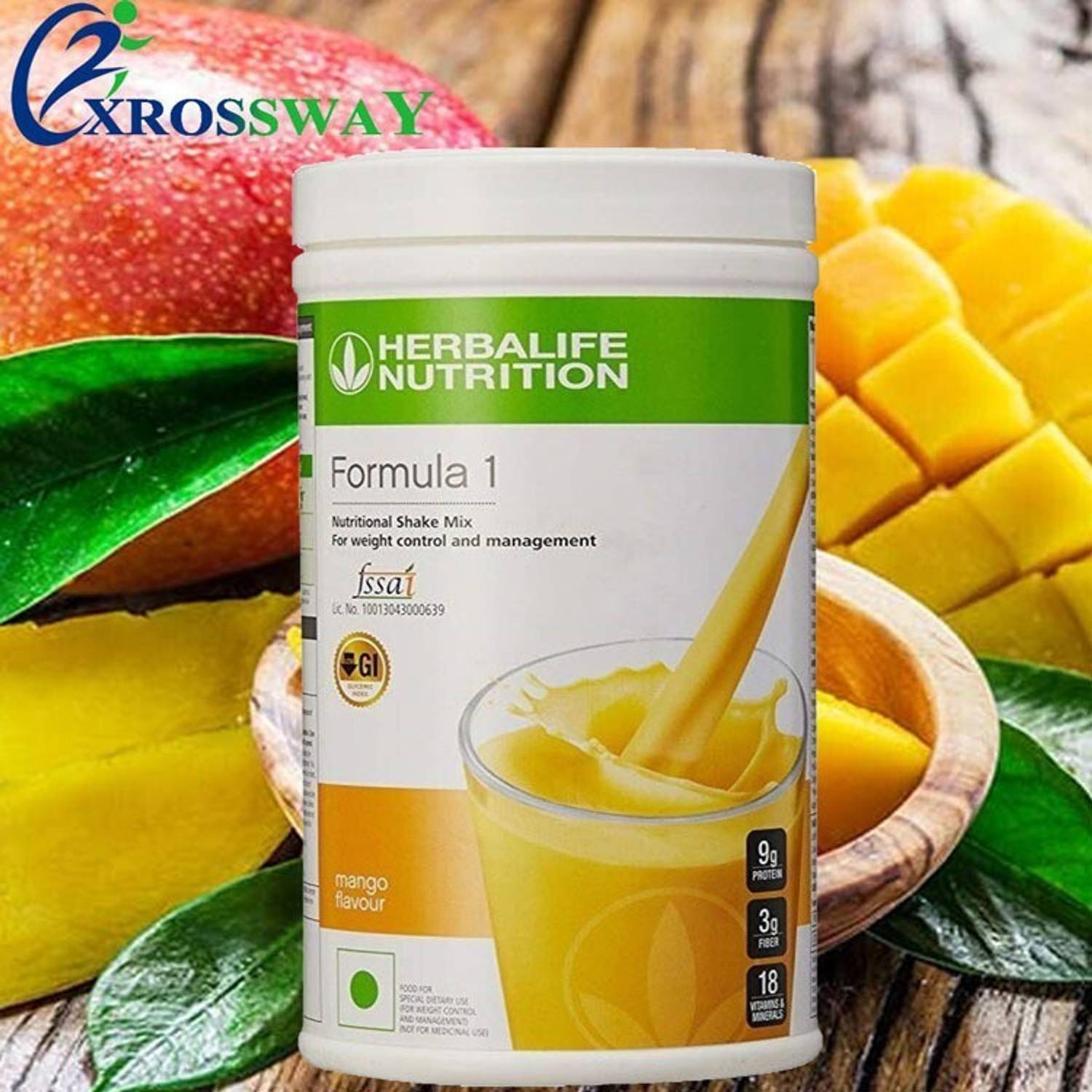 HERBALIFE Formula 1 Mango Combo (Personalised protein & Afresh