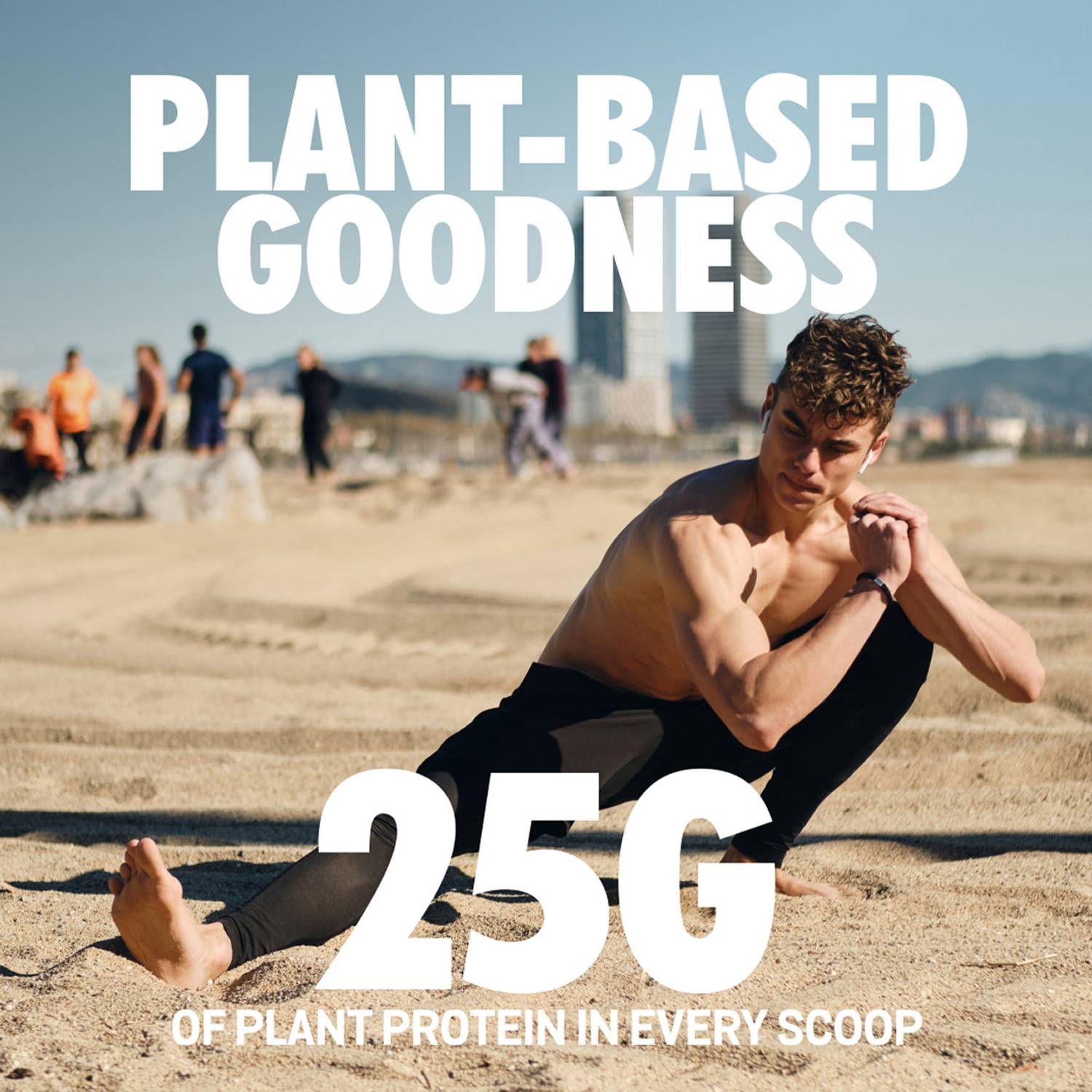 Sparkfusion Vegan Plant Protein Powder 1kg Chocolate - Image 4