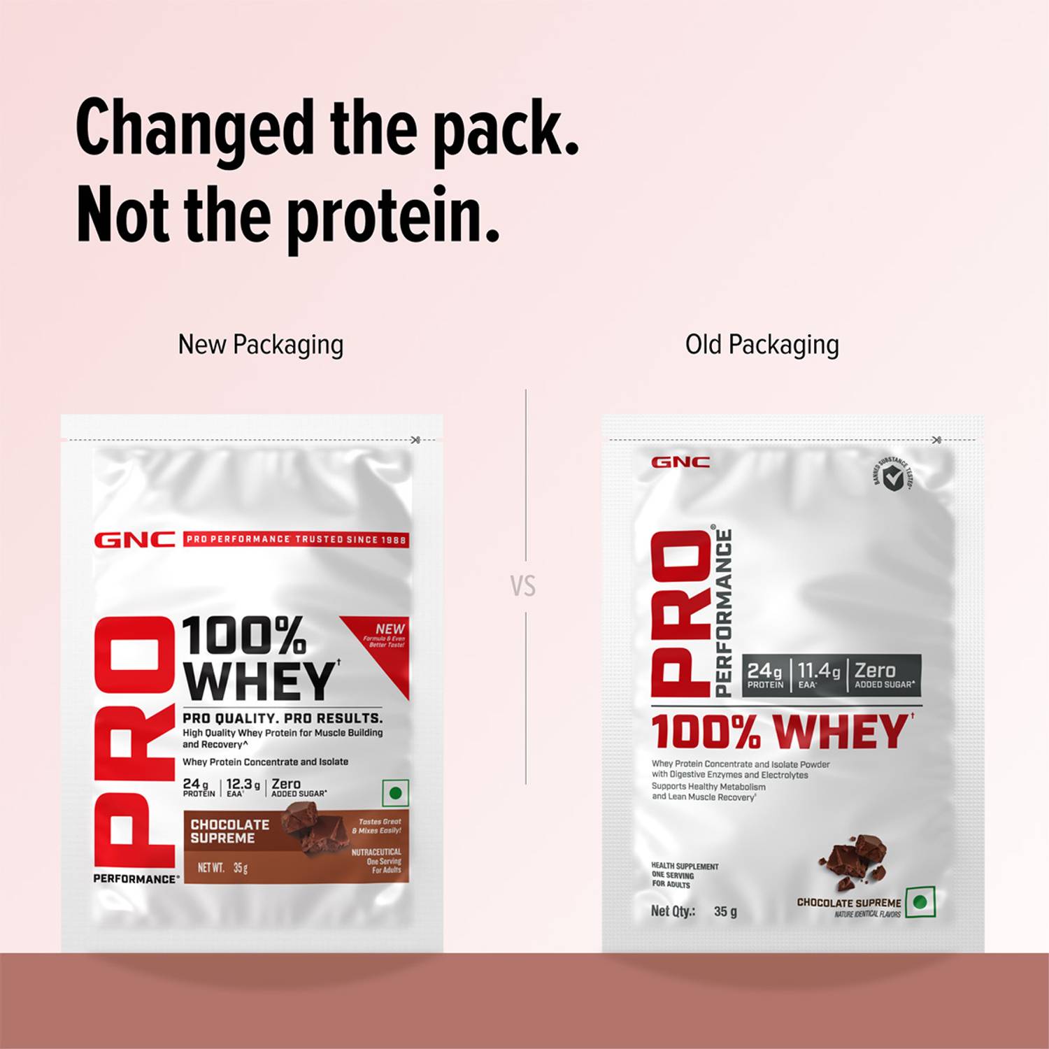 GNC Pro Performance 100% Whey Protein 35 g - Image 4