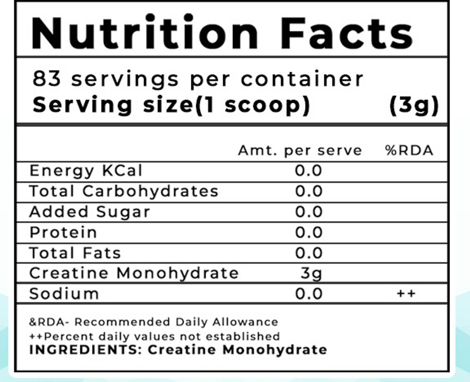 Primemuscle Creatine Monohydrate 100% Pure - Image 2