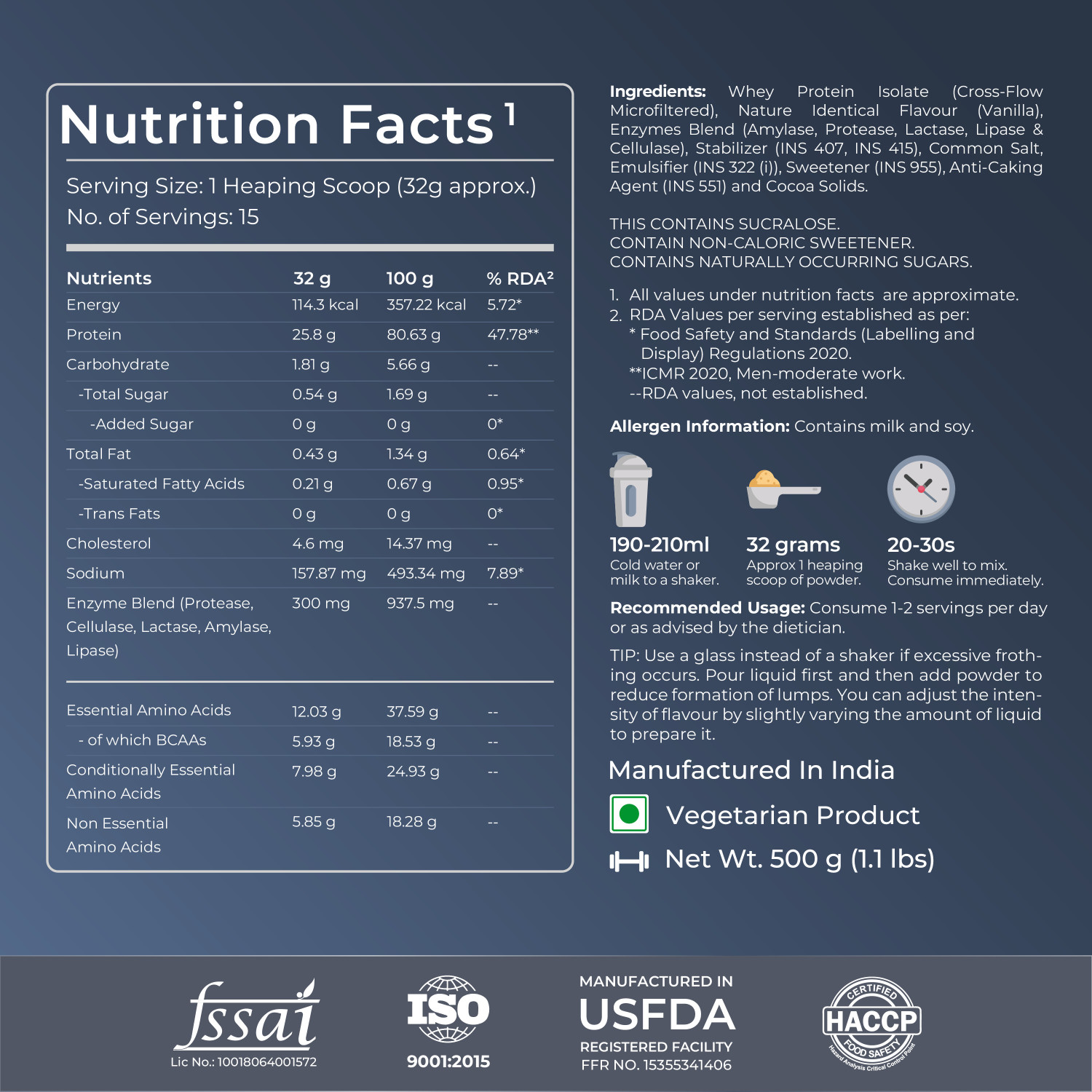 Image of Nutrabay Gold Isolate Whey Protein