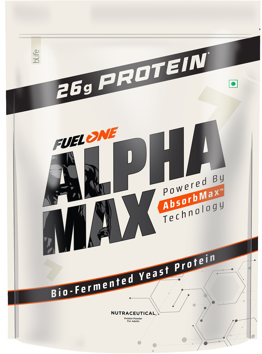 Image of FUELONE Alpha Max Protein Blend | 26g Protein Per Scoop | 5.28g BCAA,3.23g Glutamic Acid Whey Protein