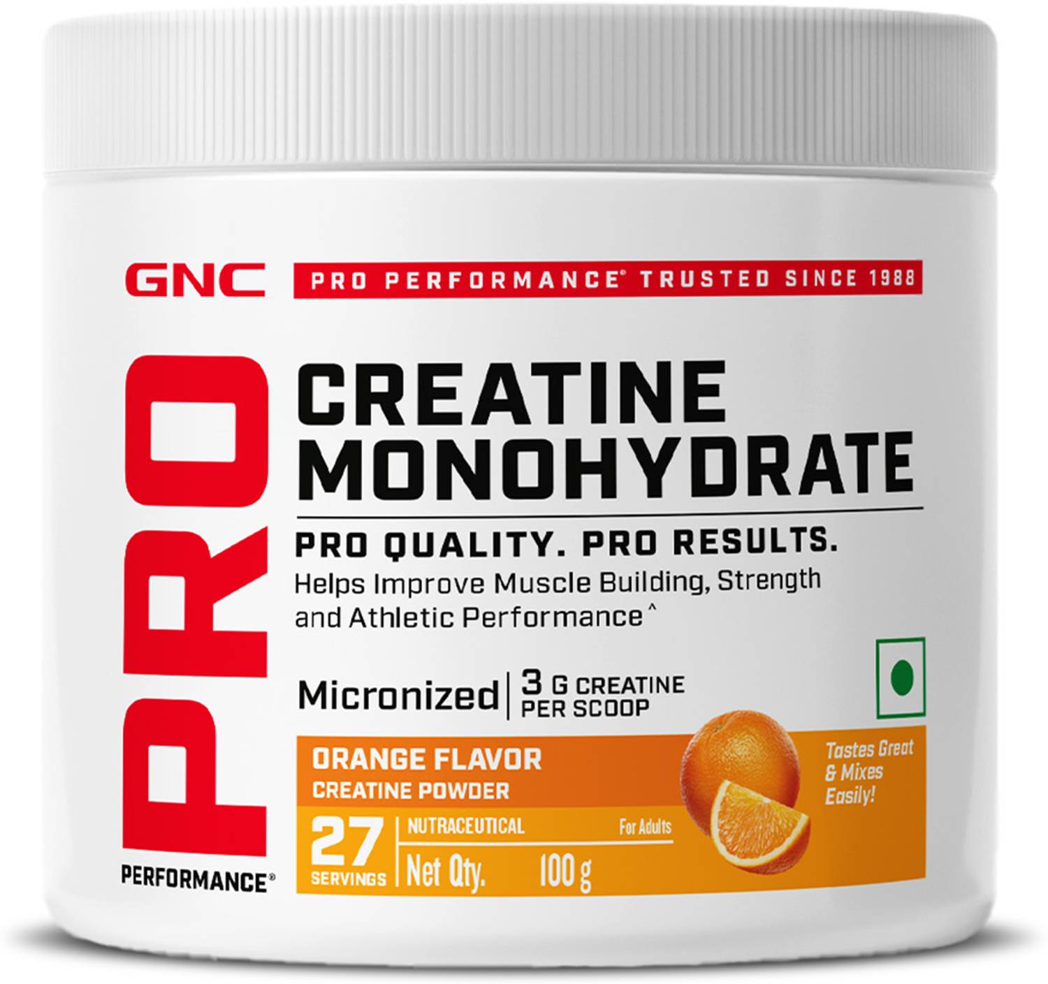 GNC Pro Performance Creatine Monohydrate 100g - Image 1