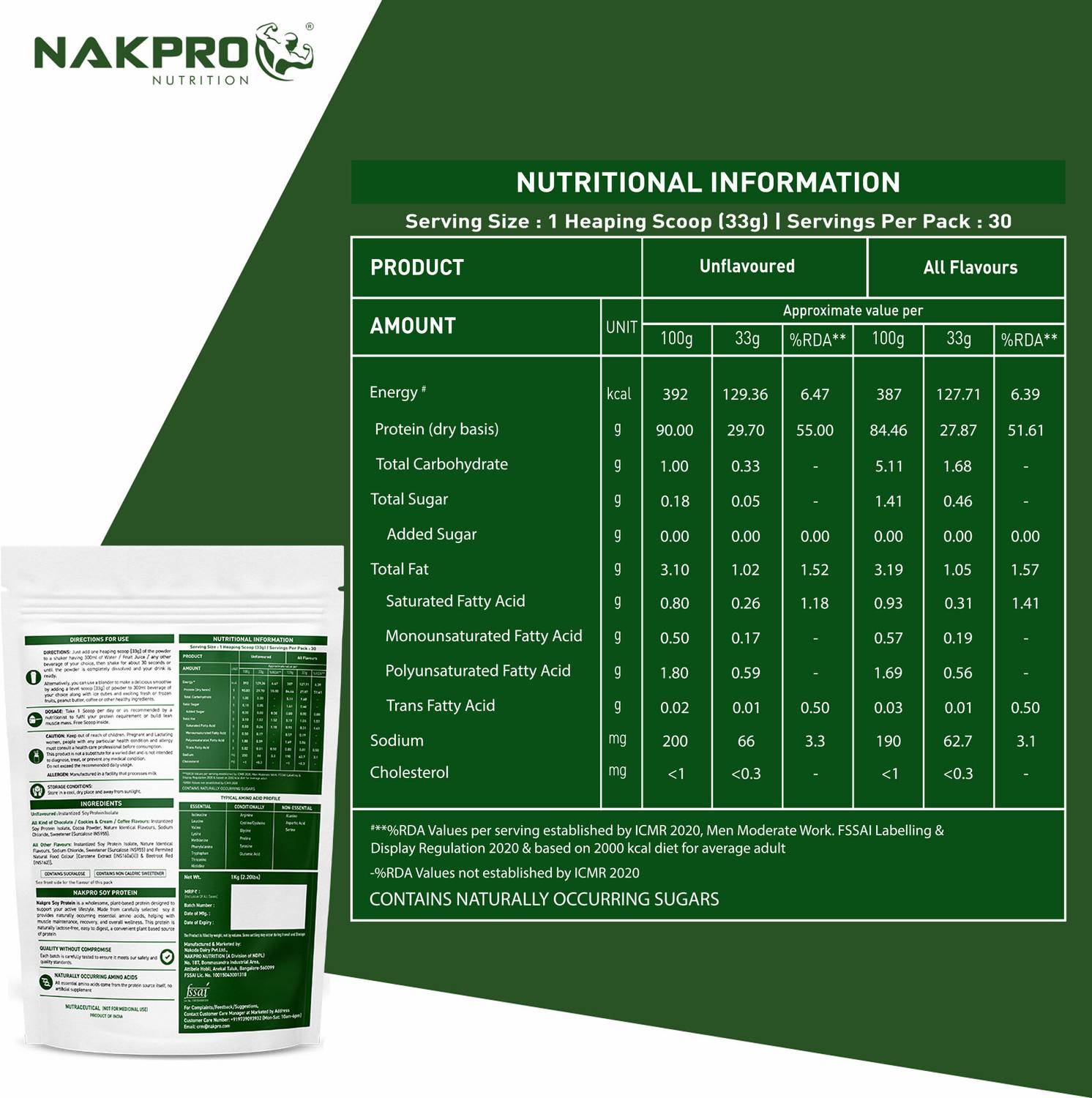 Nakpro Soy Platinum 30g - Image 3