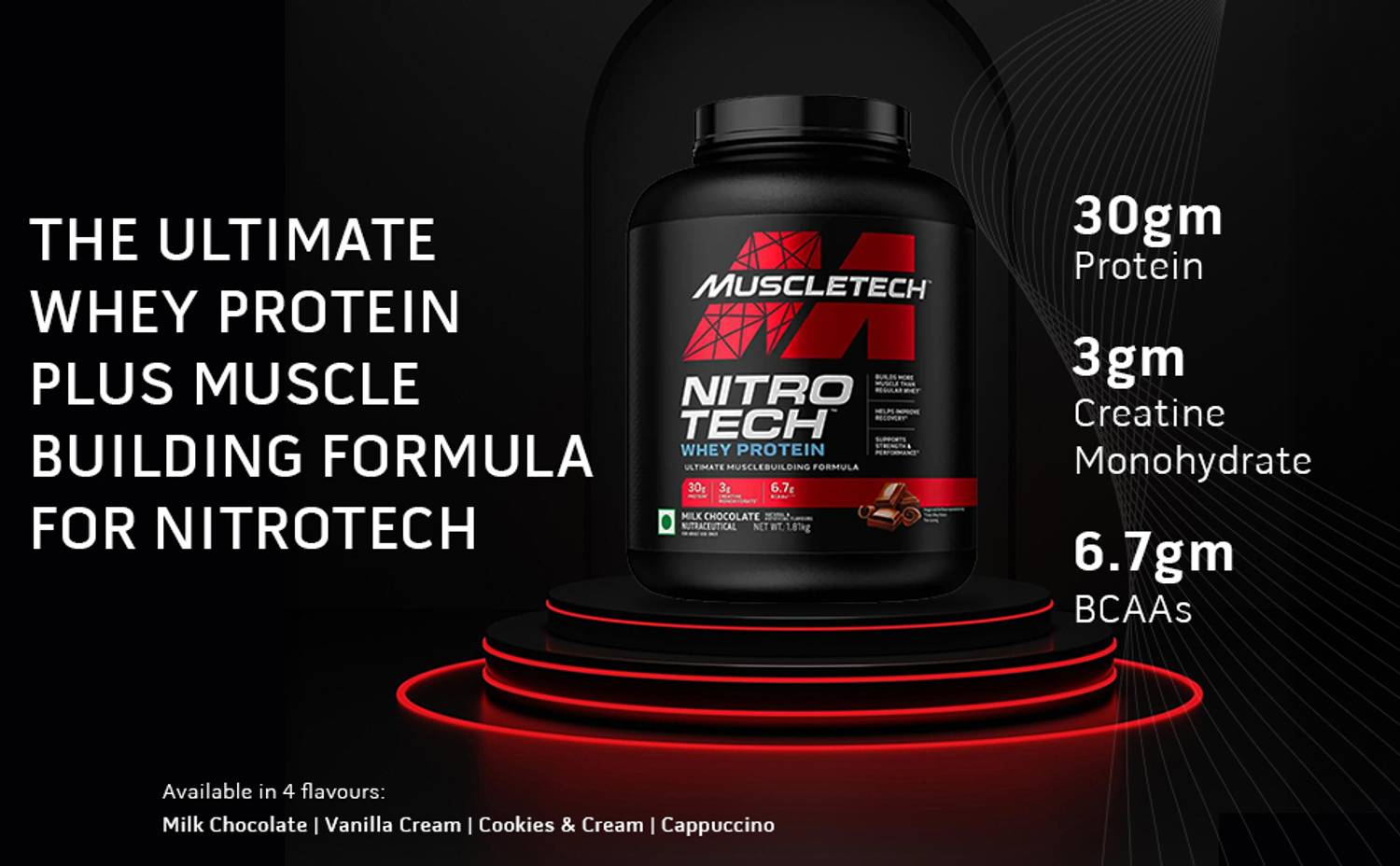 Muscletech Nitrotech Ultimate Whey Protein - Image 3