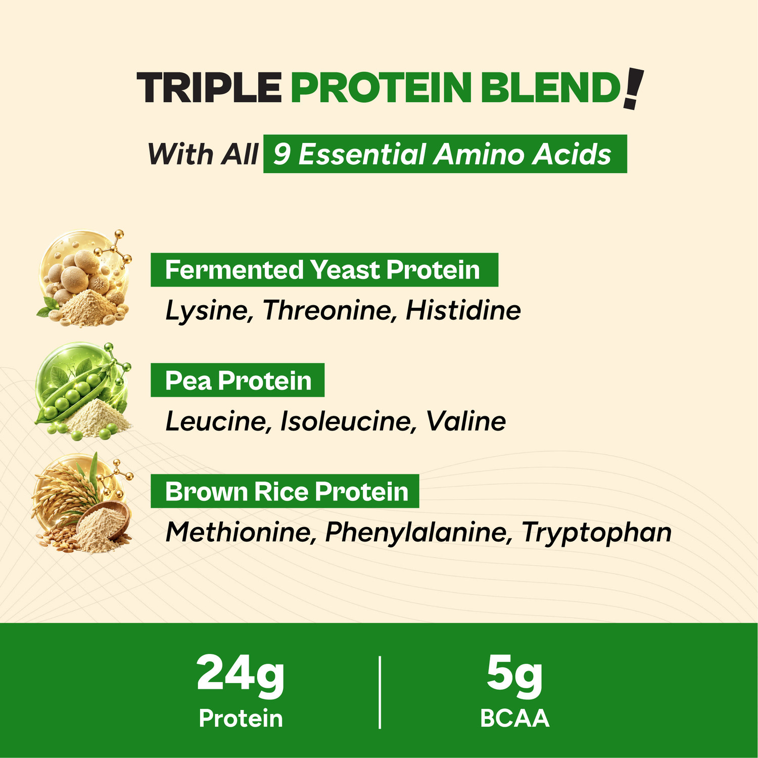 Image of TATA 1mg Ultra Clean Protein Powder - 24g Smooth & Creamy Vegan Protein- 28 sachets Plant-Based Protein