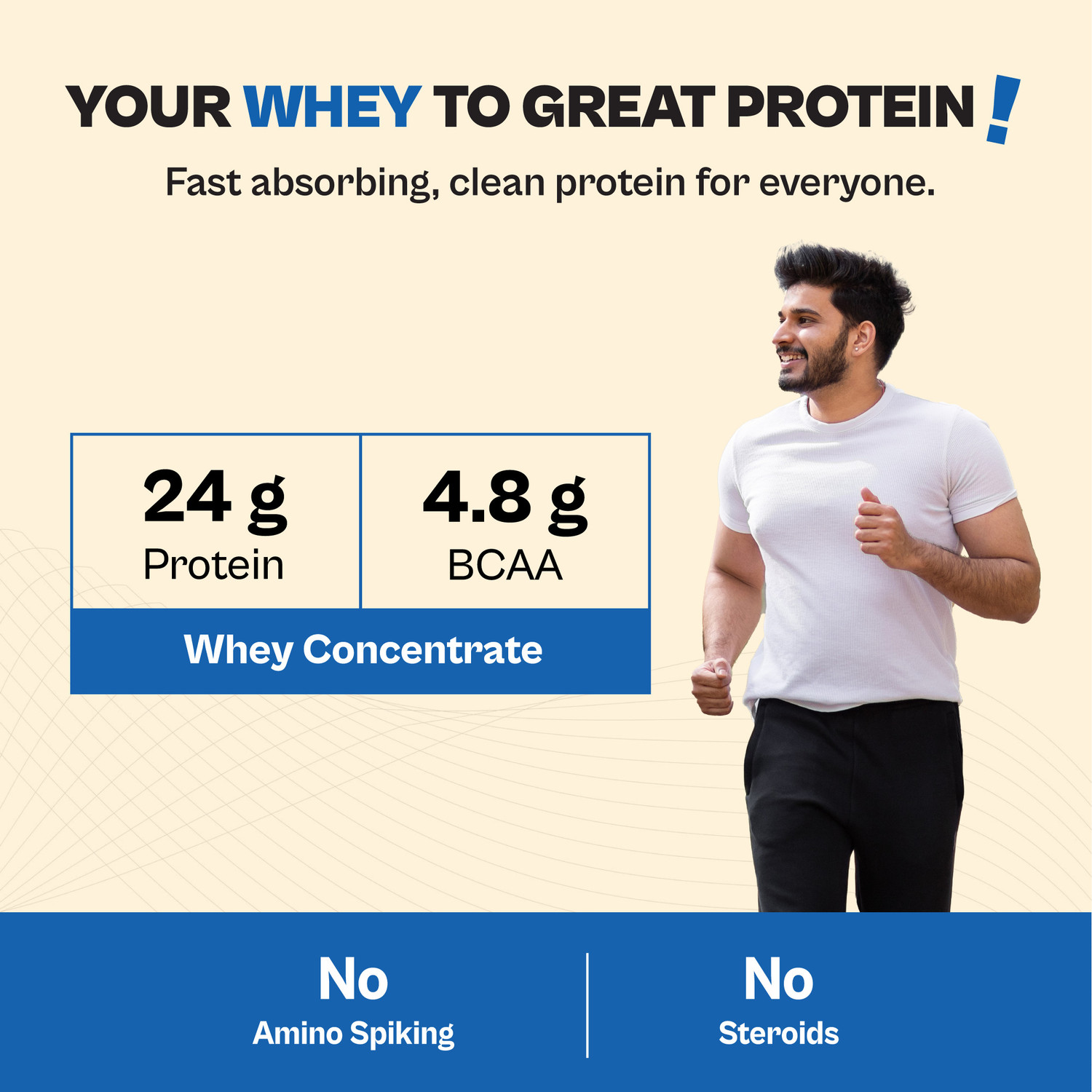 Image of TATA 1mg Ultra Clean Whey Protein | 24g Protein| Lab-Tested | 28 sachets Whey Protein