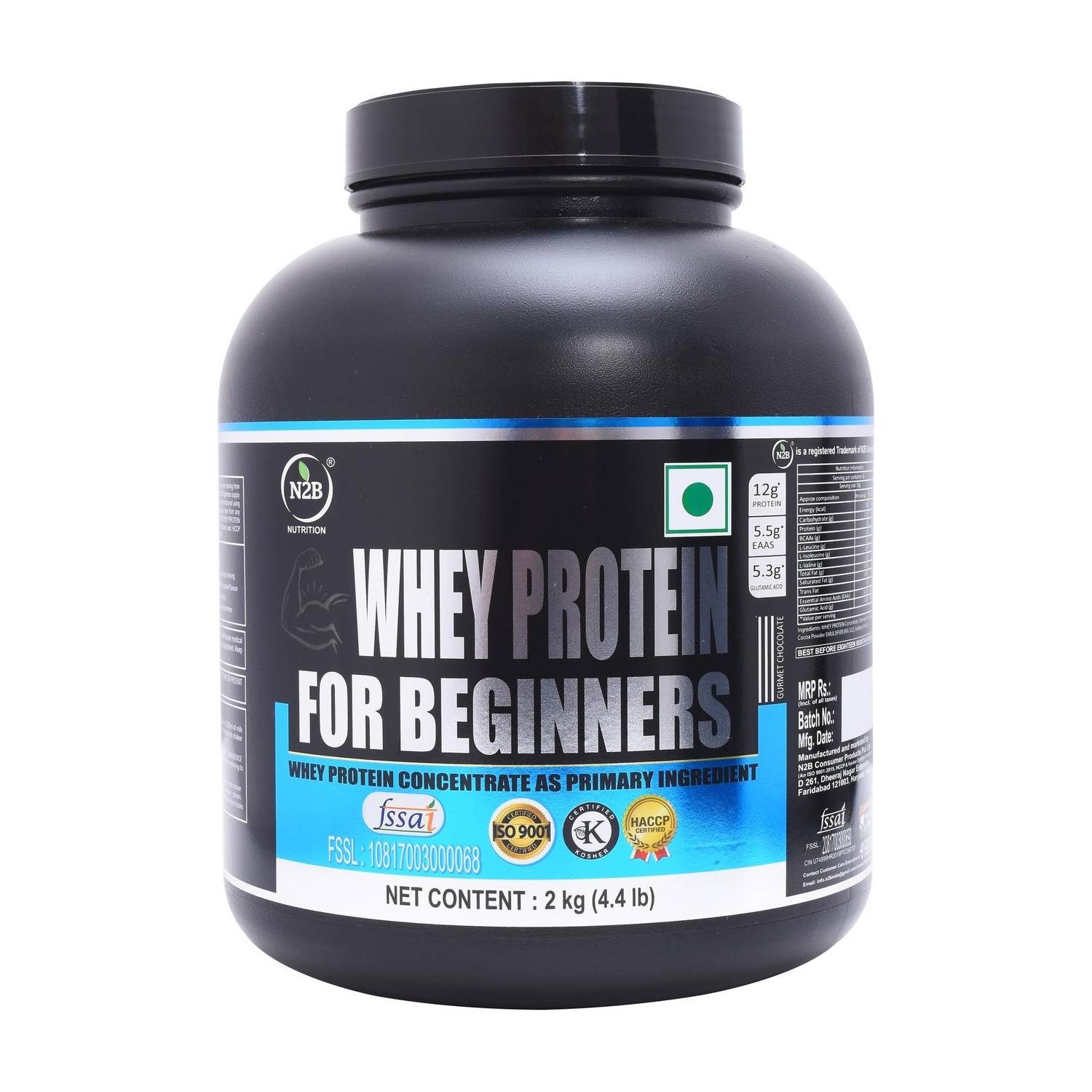 N2B Whey Protein Powder for Beginners - Image 1