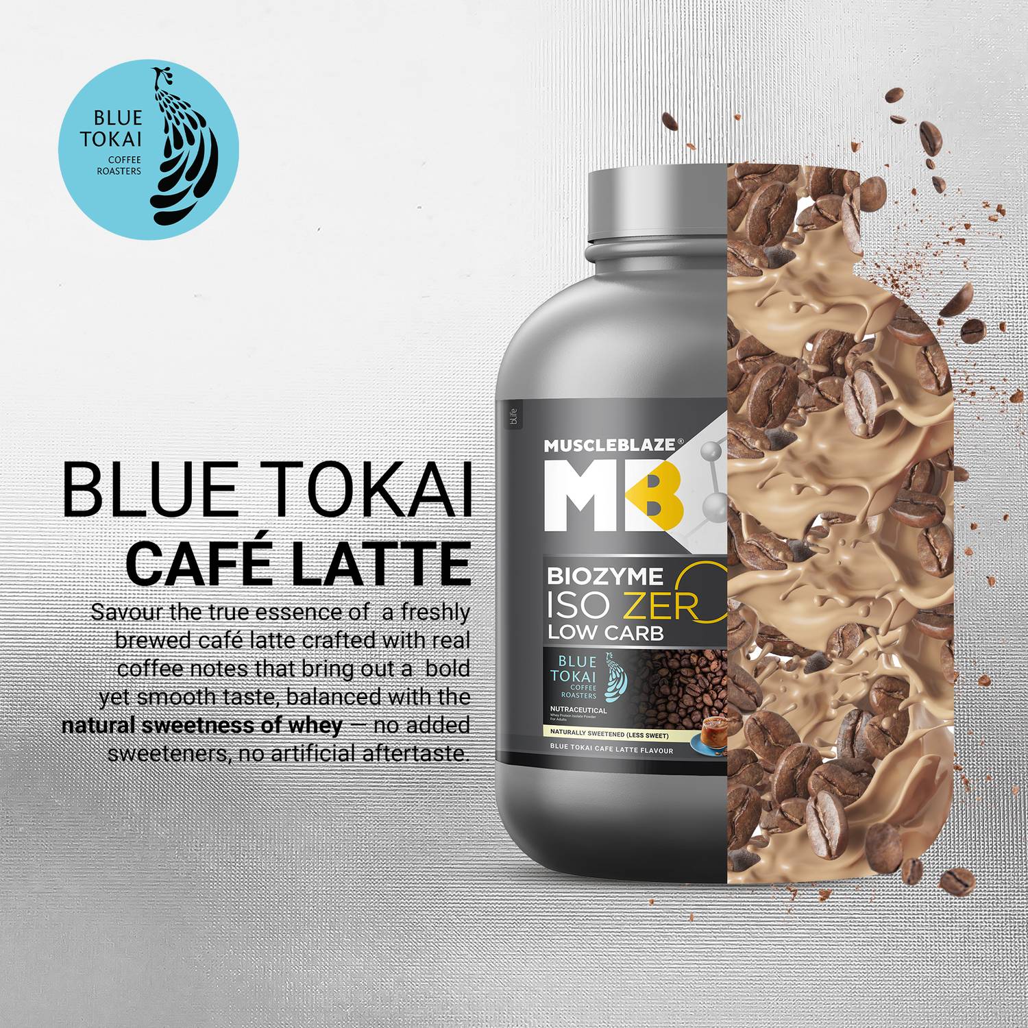 MUSCLEBLAZE Biozyme Iso-Zero 27g Whey Protein - Image 3