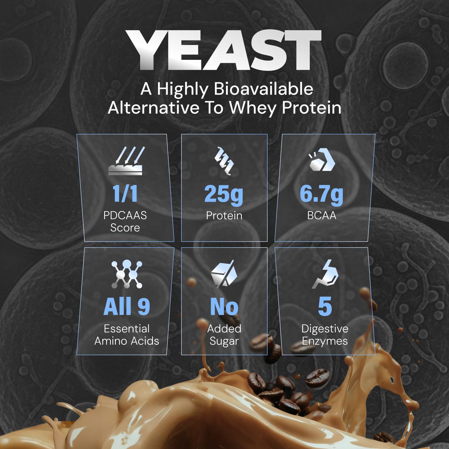 Nutrabay Yeast Protein Powder 25g - Image 2