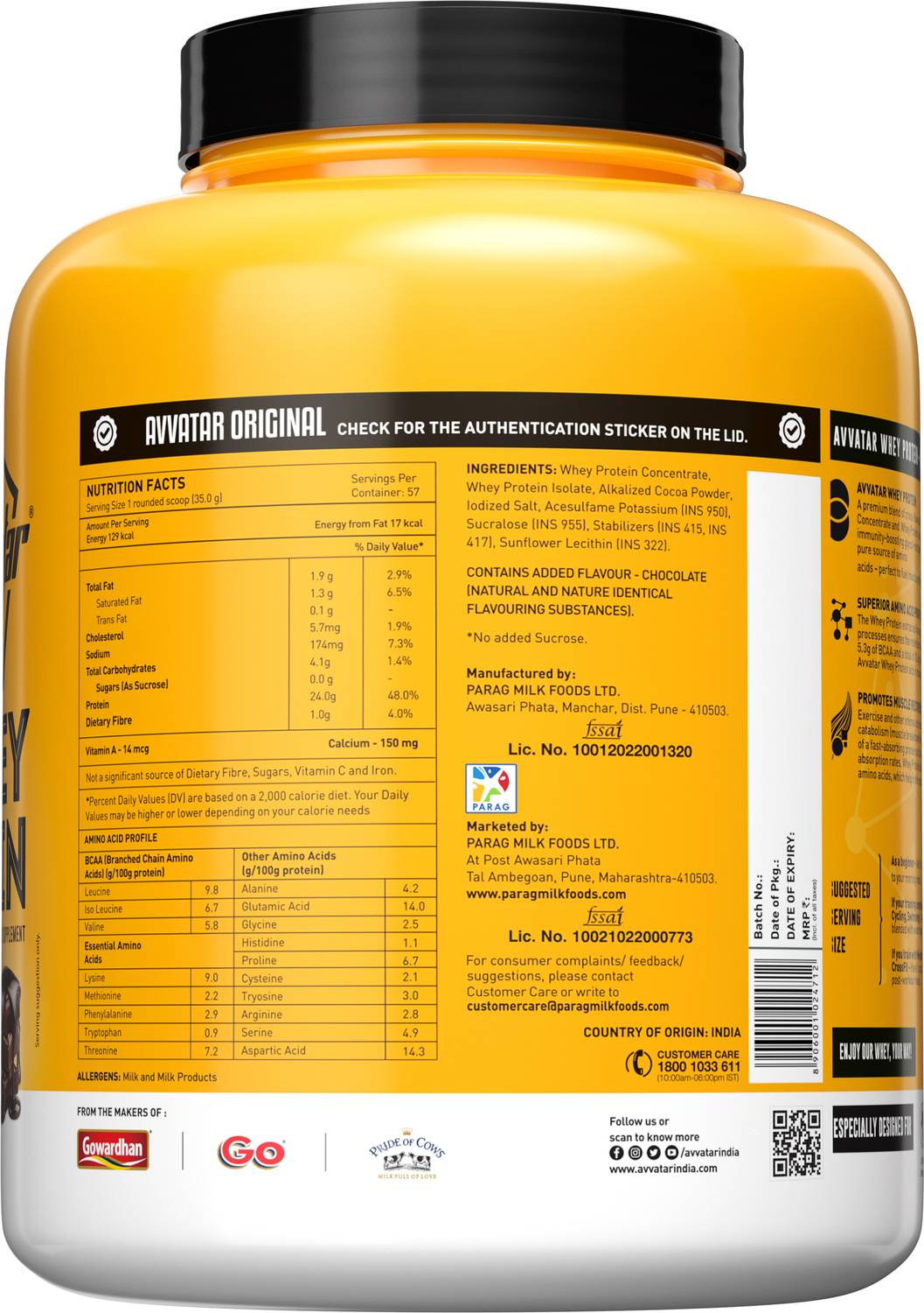 Avvatar Whey Protein Blends 2 kg - Image 2