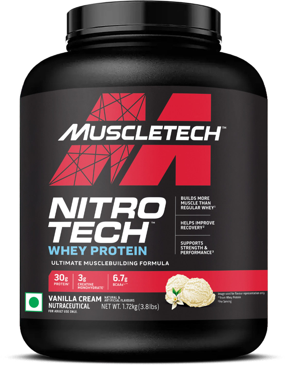 Image of Muscletech Nitro-Tech Whey Protein Whey Protein