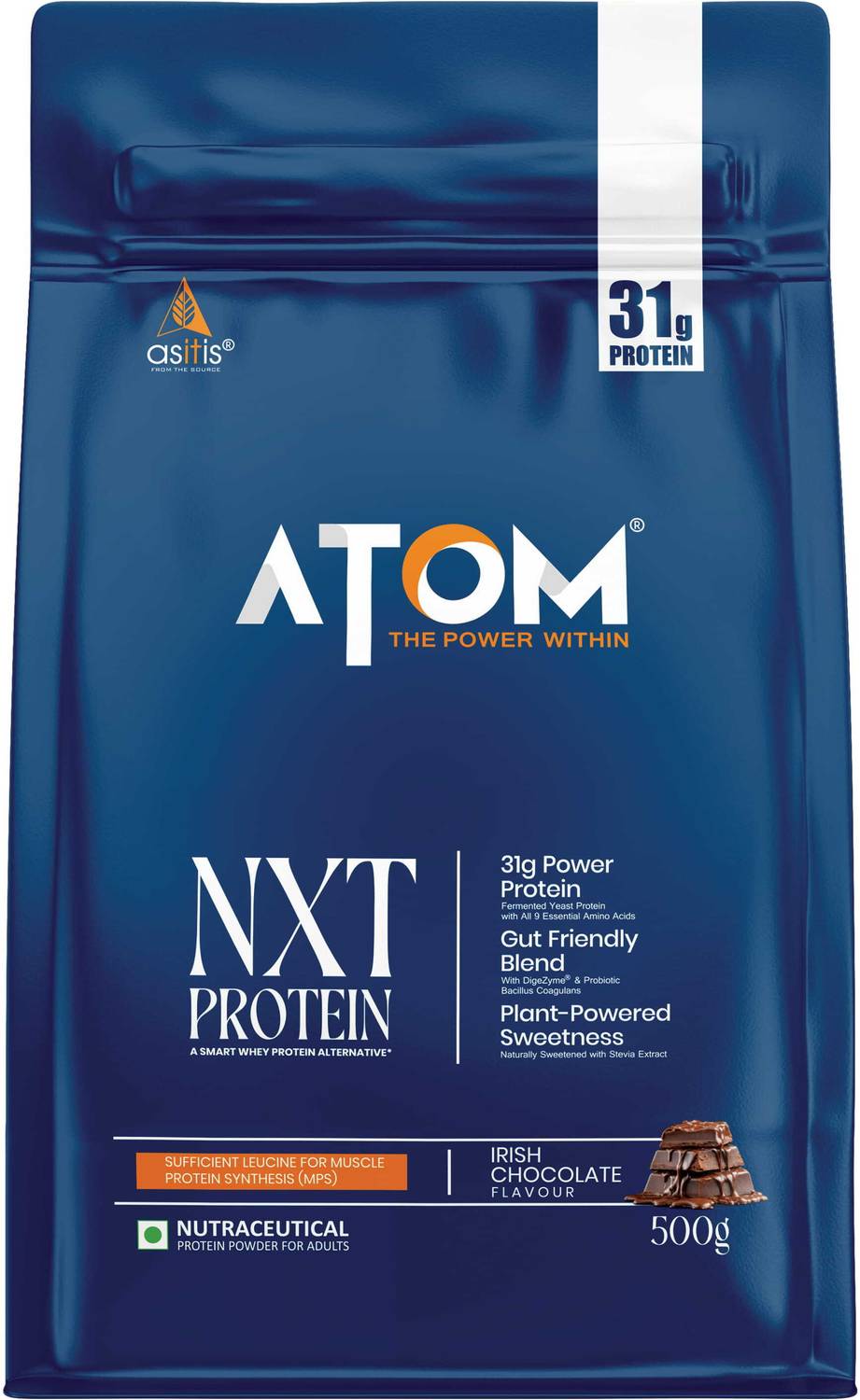 AS-IT-IS ATOM NXT Yeast Protein 500g - Image 1