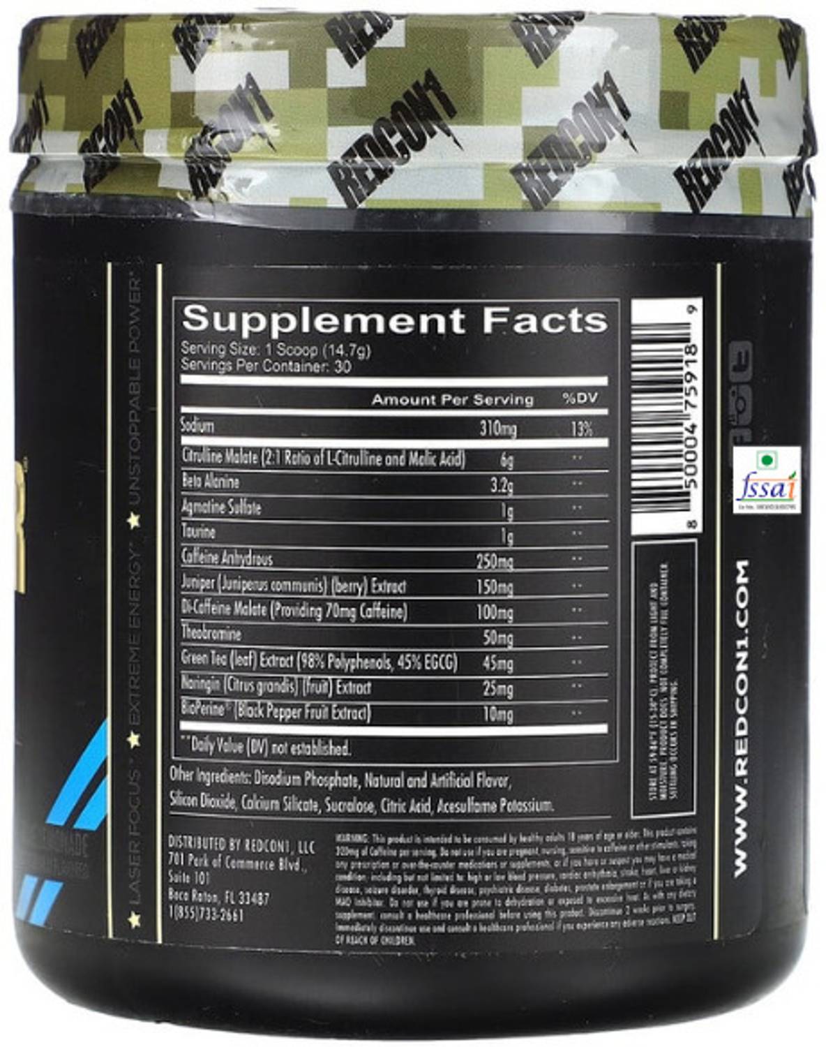 Redcon1 TOTAL WAR Pre Workout - Image 5