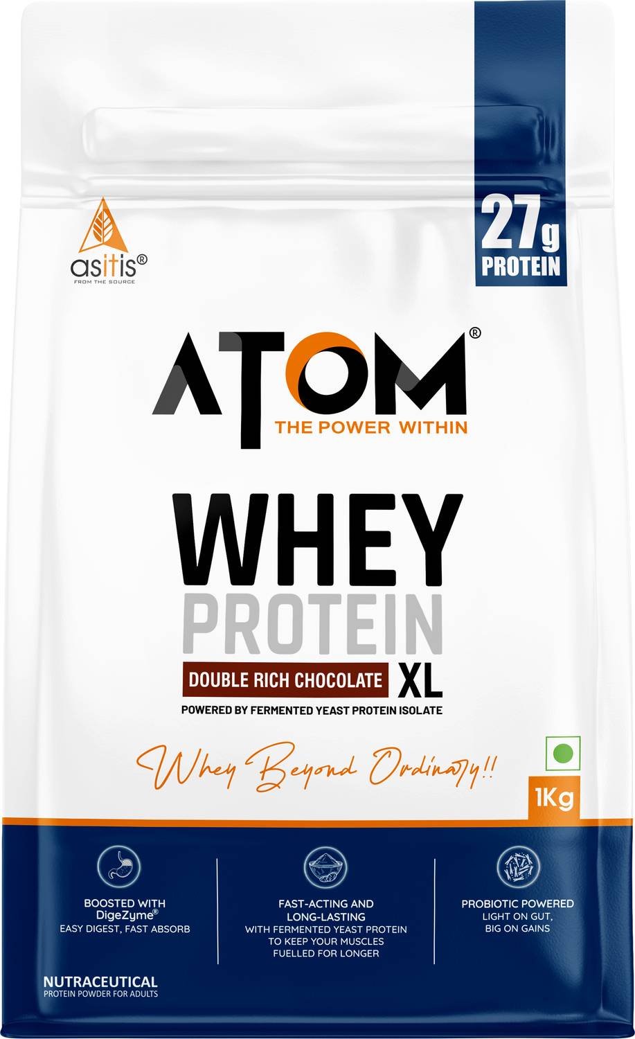 AS-IT-IS Nutrition ATOM Whey Protein XL 1kg