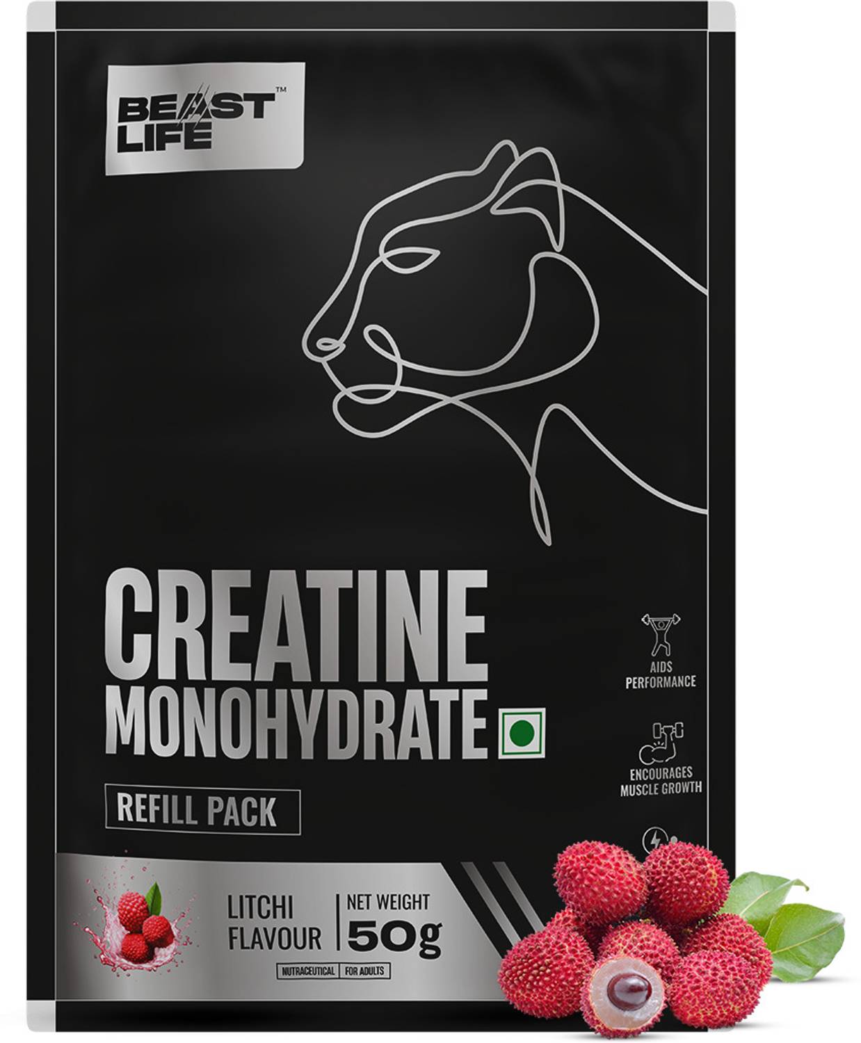 BeastLife Creatine Monohydrate 13 Servings - Image 1